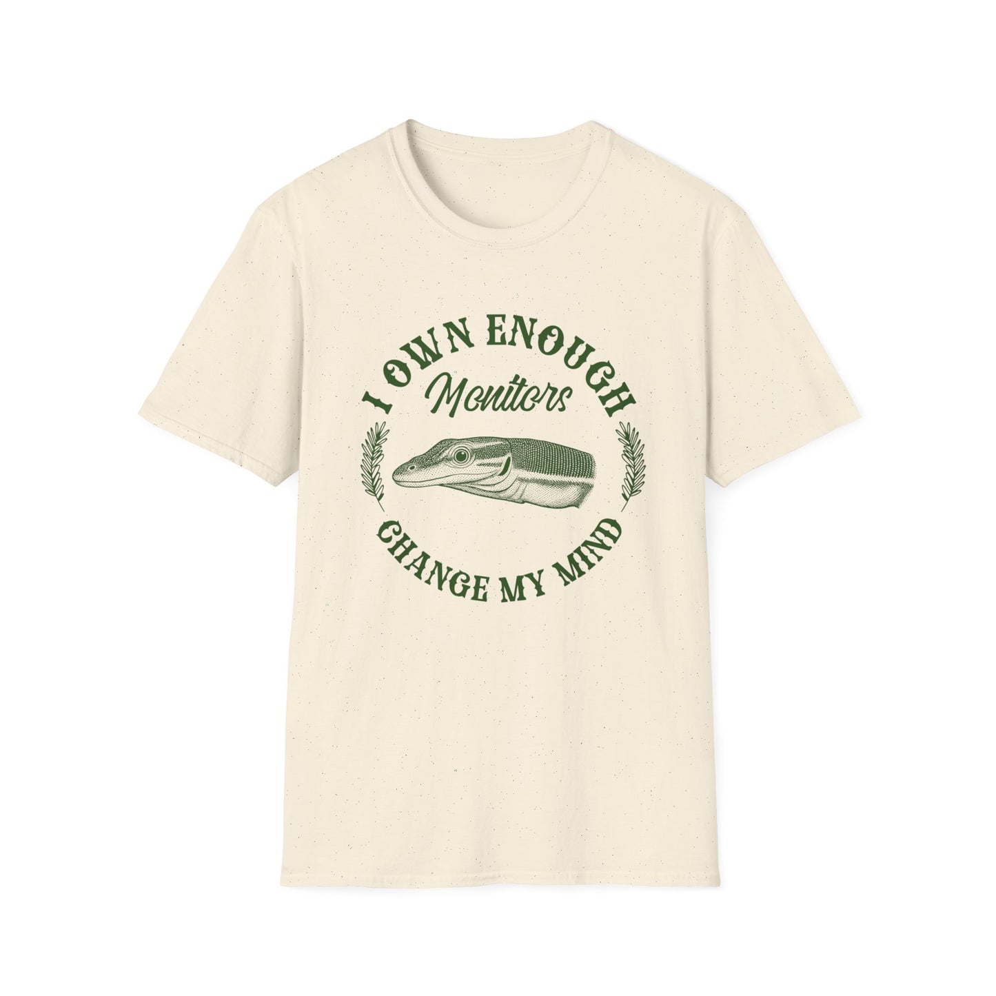Funny Monitors Graphic T-Shirt, Perfect for Goanna Lovers, Geeky Reptile Keeper Gift, Australian Animal Enthusiast Tee