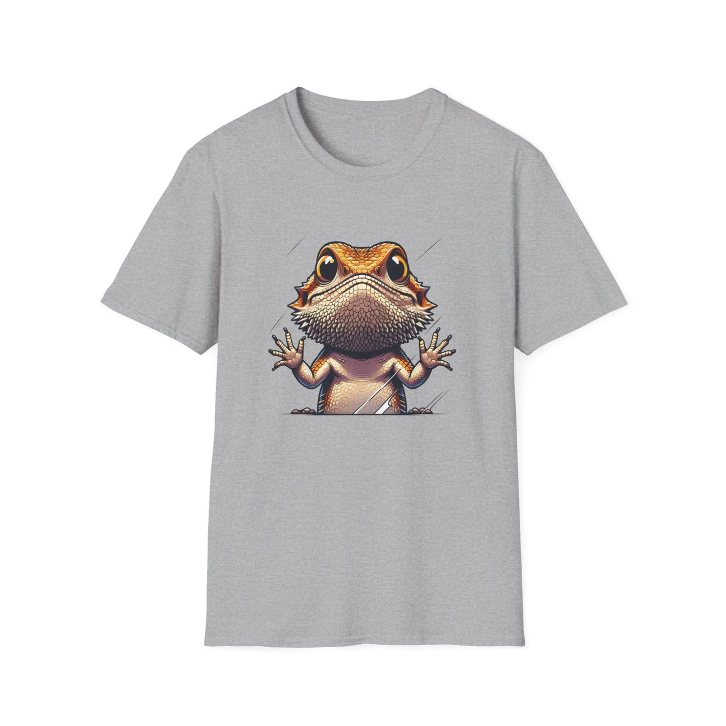 Glass Surfer Unisex Bearded Dragon T-Shirt