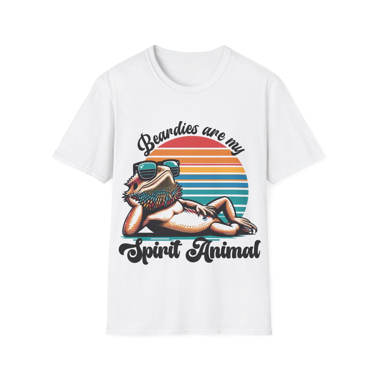 Bearded Dragon Unisex T-Shirt | Beadies Are My Spirit Animal | Gift for Reptile Lover