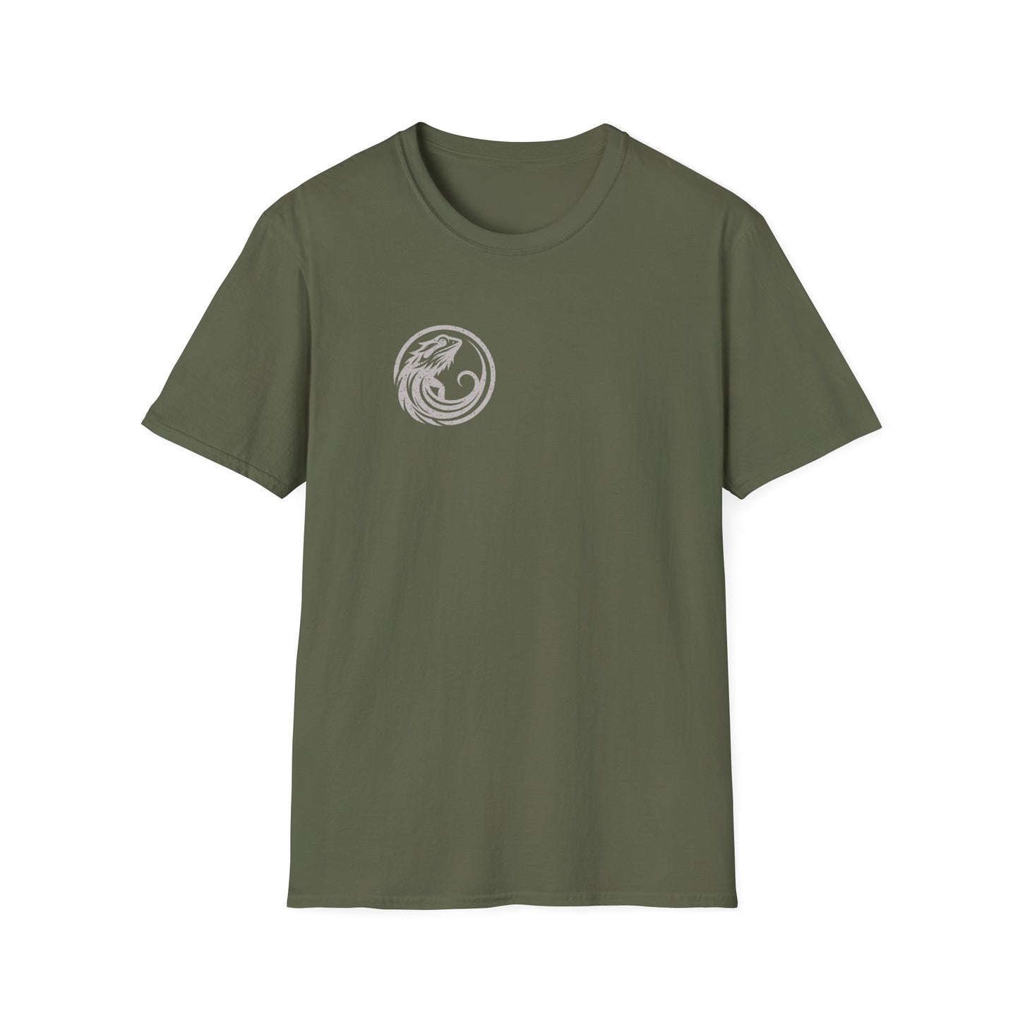 Bearded Dragon Unisex Softstyle T-Shirt | Beware of the Dragon | Reptile Tee