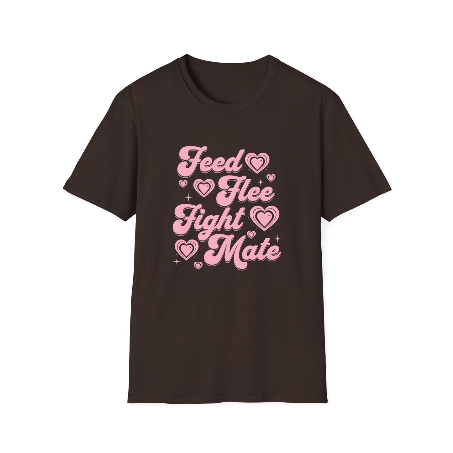 4 F's of Biology Unisex Softstyle T-Shirt | Science lover gift tee | Funny Science Shirt