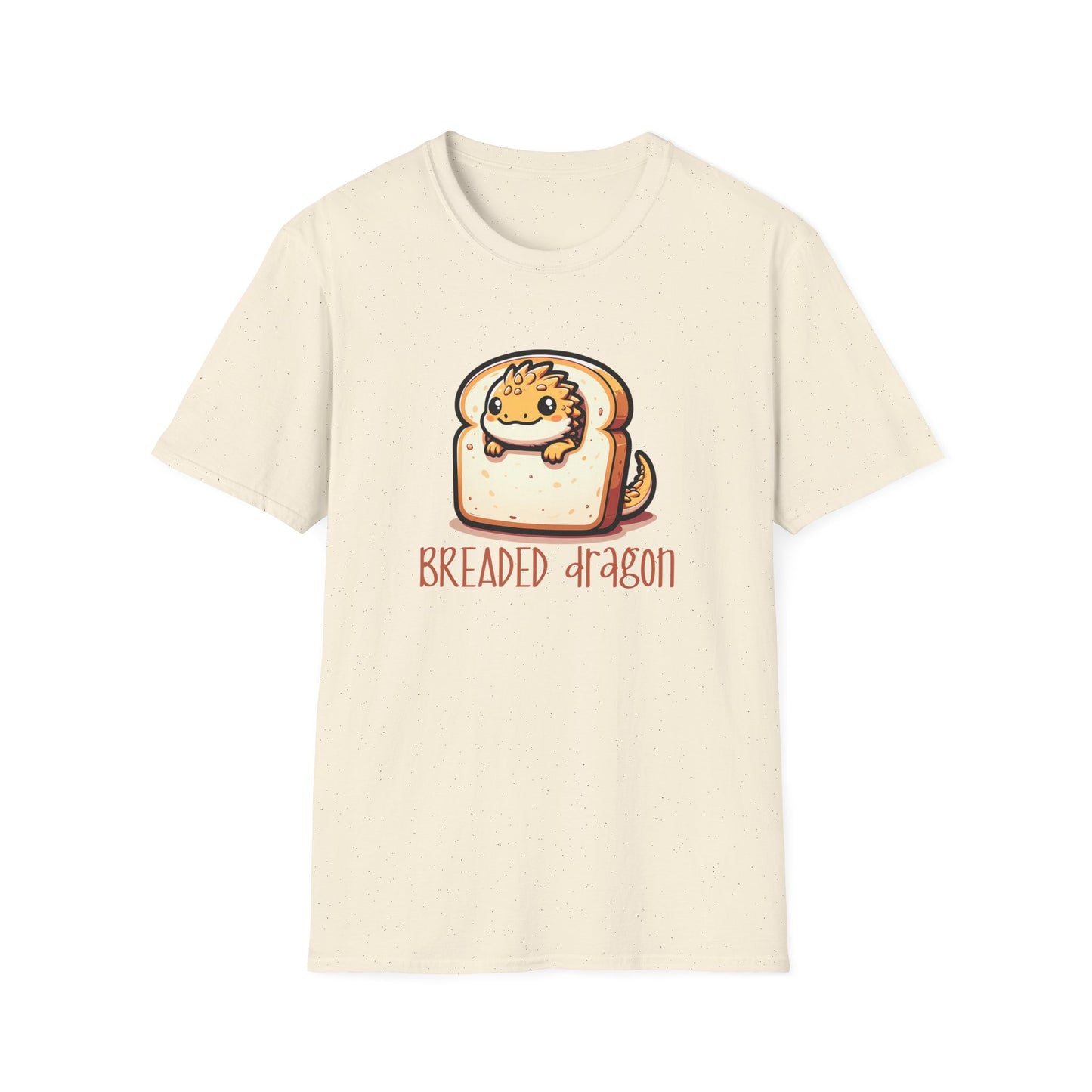 Breaded Dragon Funny Lizard Unisex Softstyle T-Shirt