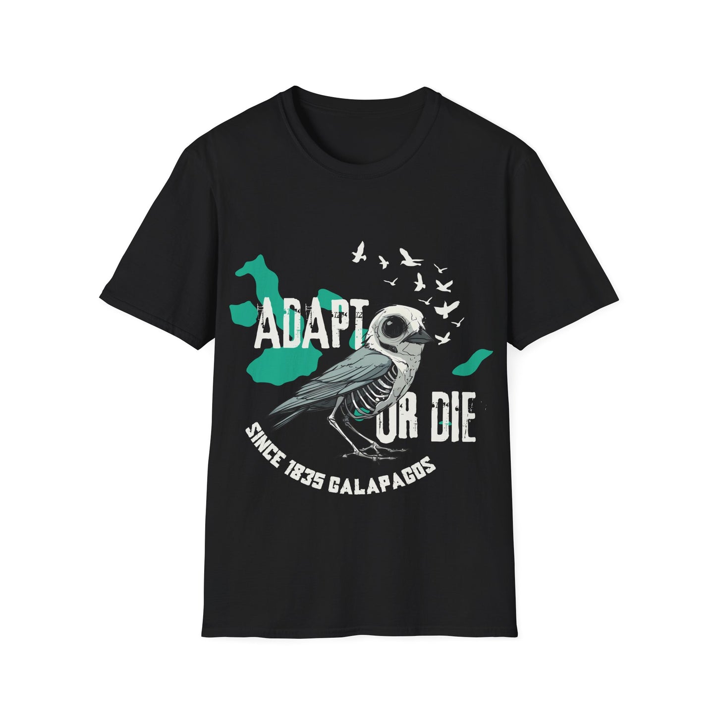 Adapt Or Die Biology Tee | Unisex Softstyle T-Shirt