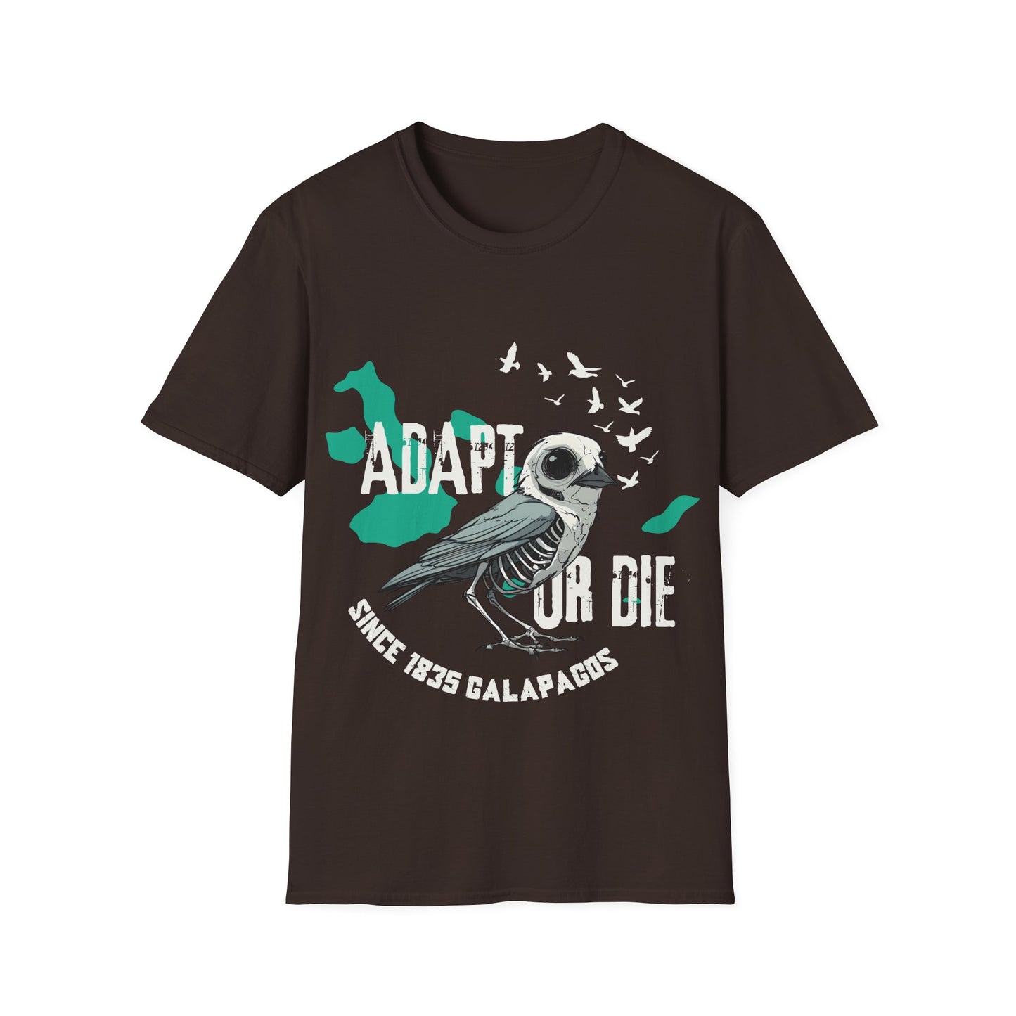 Adapt Or Die Biology Tee | Unisex Softstyle T-Shirt