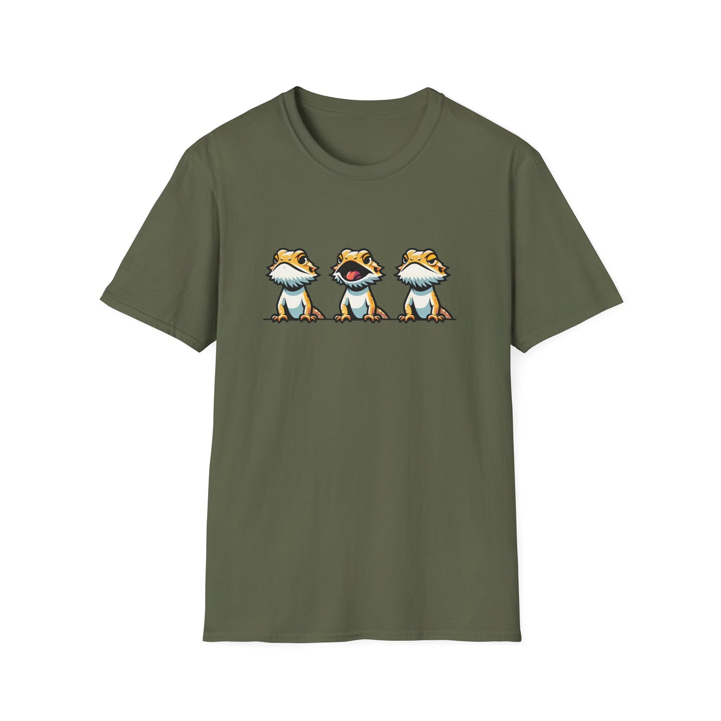 3 Beards Unisex Softstyle T-Shirt
