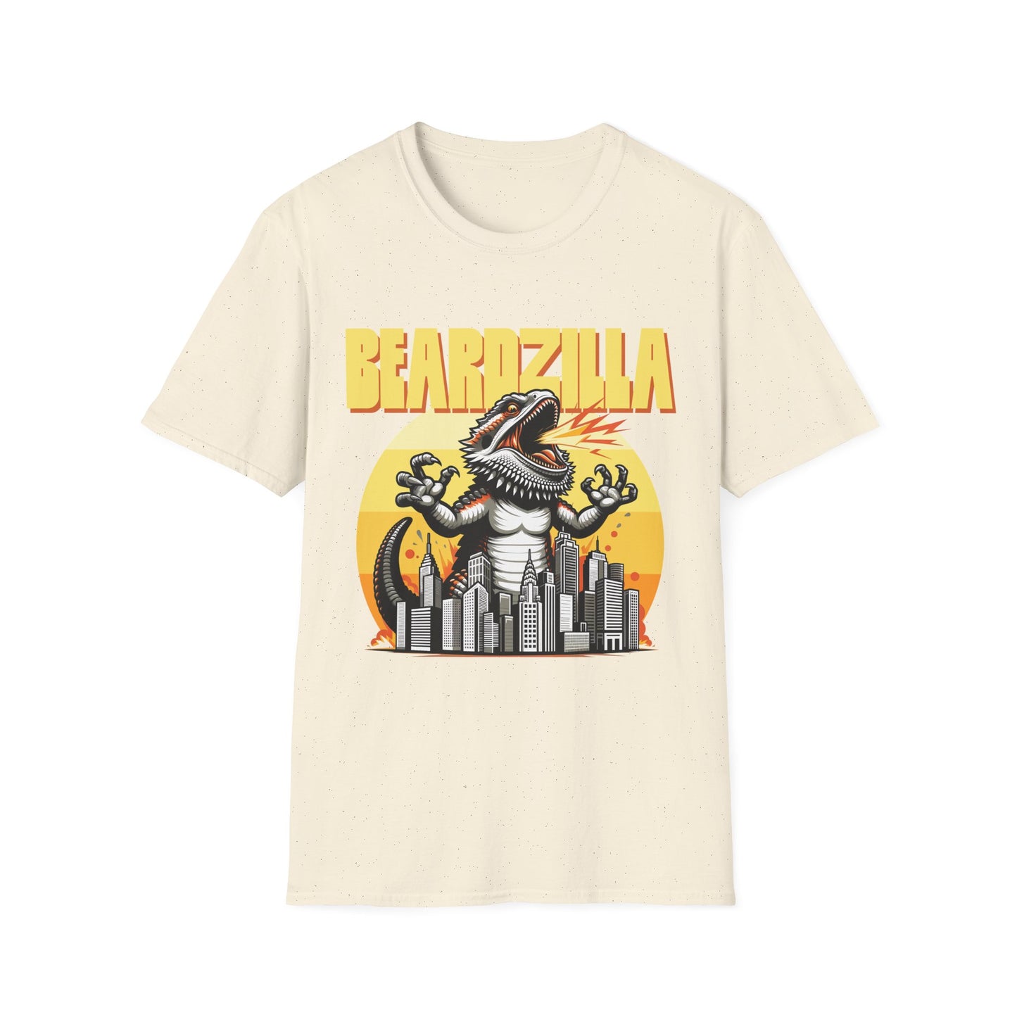 Beardzilla | Bearded Dragon Unisex Softstyle T-Shirt