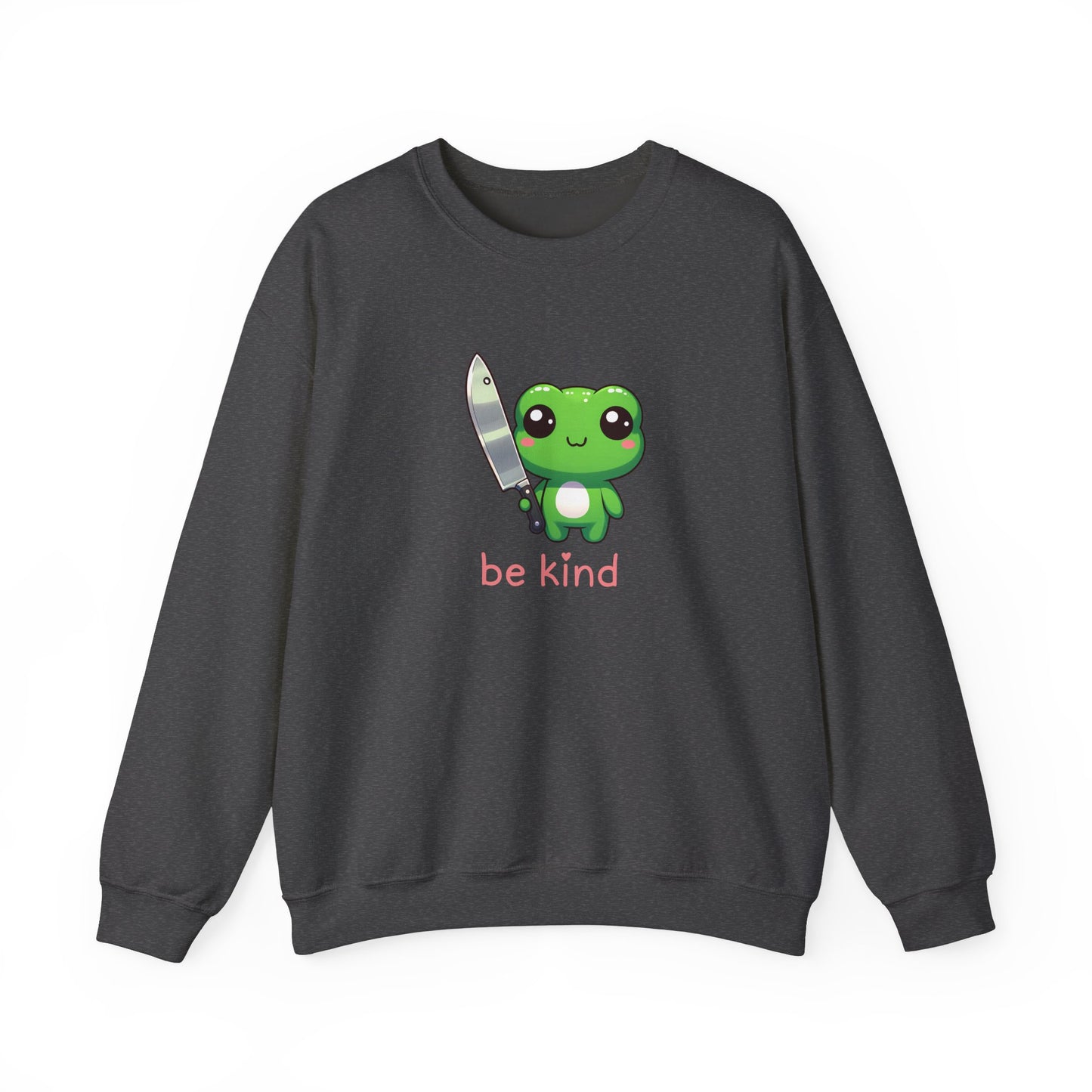 Be Kind Funny Frog Unisex Sweatshirt