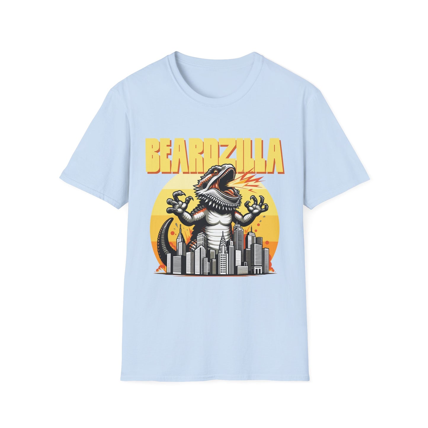 Beardzilla | Bearded Dragon Unisex Softstyle T-Shirt