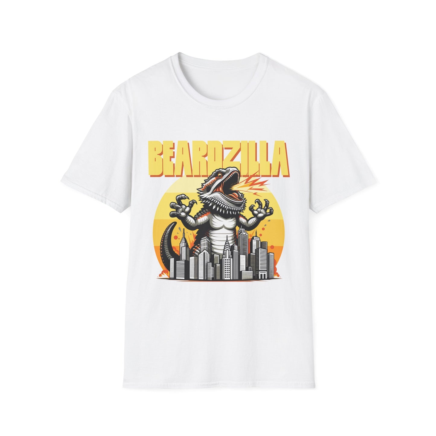 Beardzilla | Bearded Dragon Unisex Softstyle T-Shirt