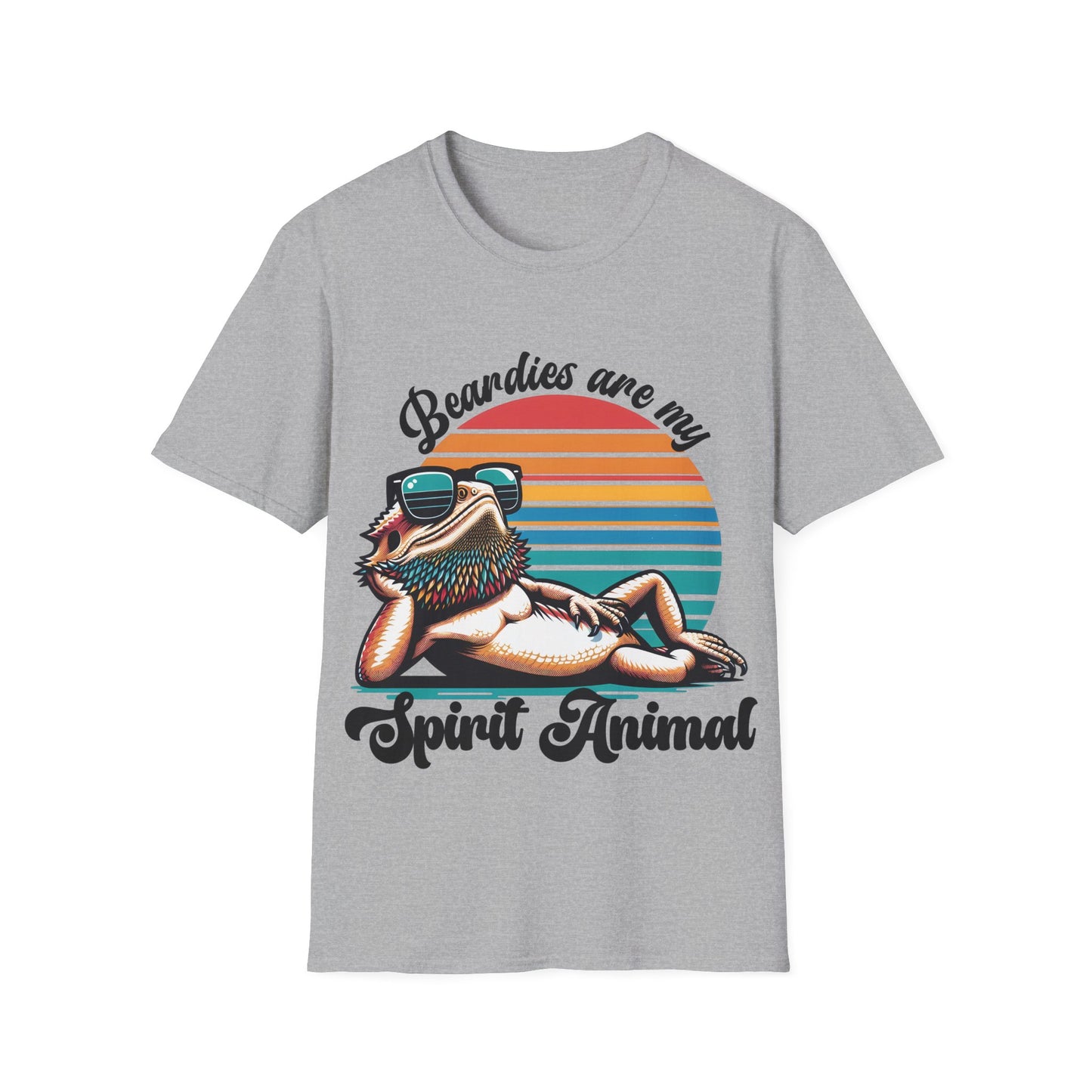 Bearded Dragon Unisex T-Shirt | Beadies Are My Spirit Animal | Gift for Reptile Lover