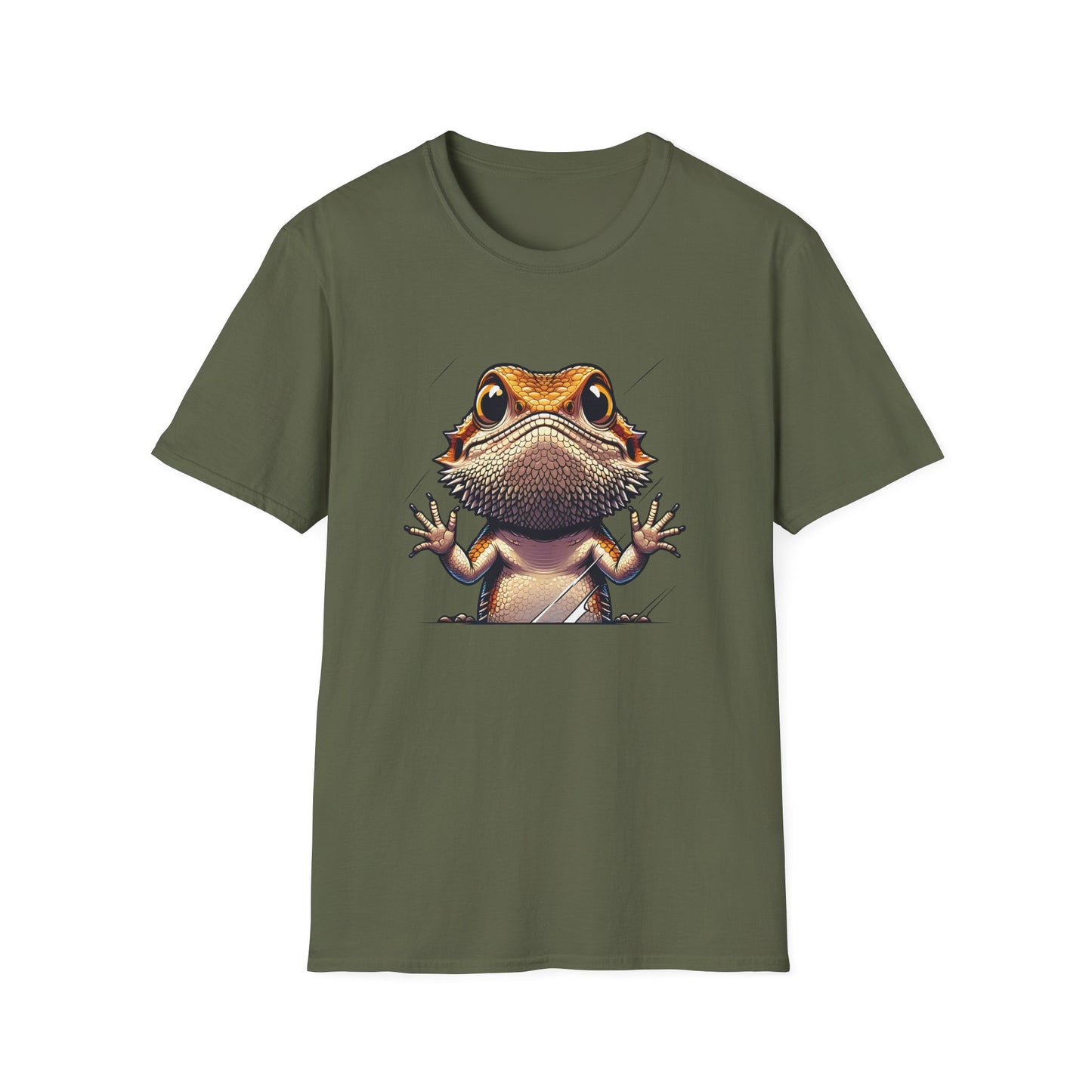 Glass Surfer Unisex Bearded Dragon T-Shirt