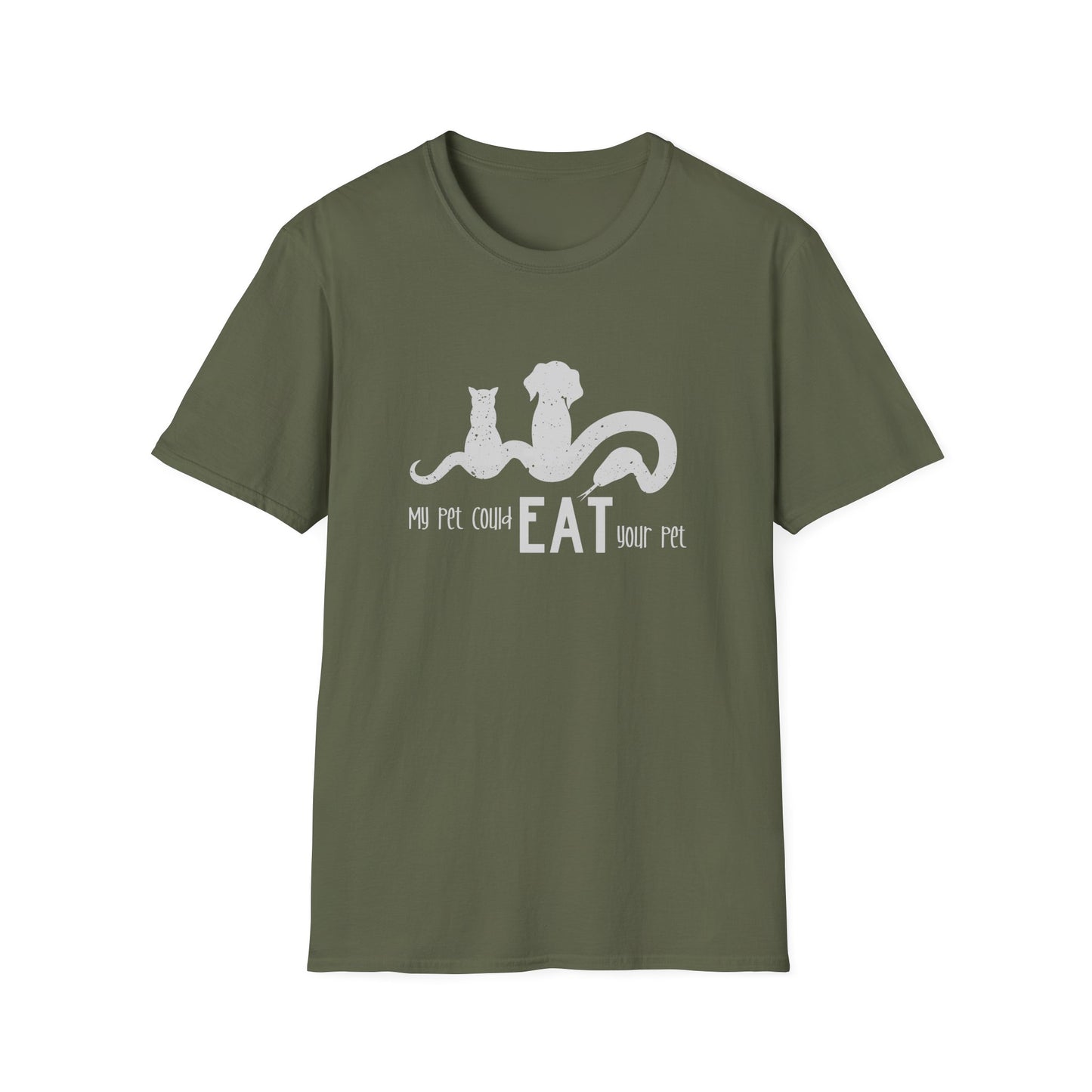 Reptile Keeper Unisex Softstyle T-Shirt | My Pet Could Eat Your Pet