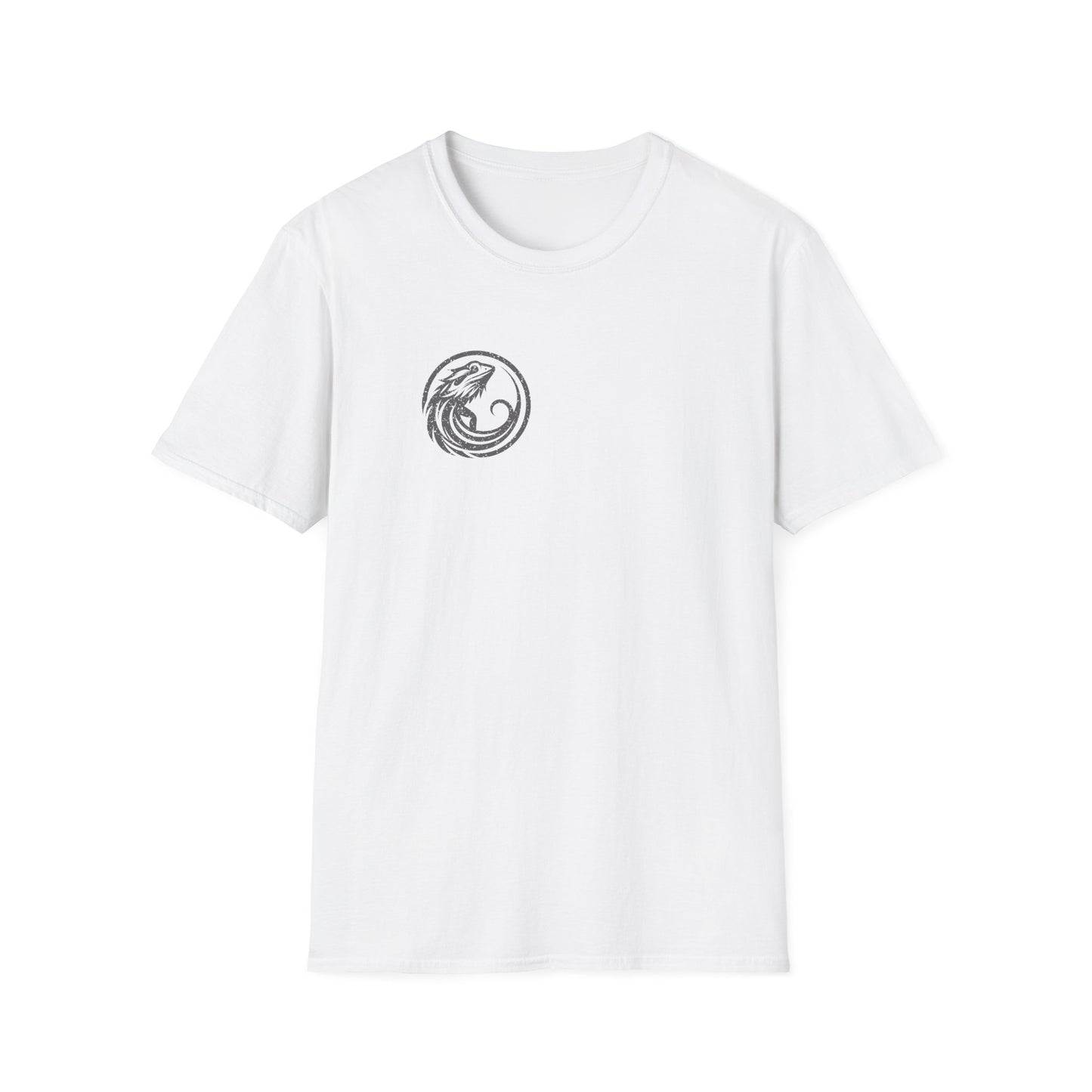 Bearded Dragon Unisex Softstyle T-Shirt | Beware of the Dragon | Reptile Tee