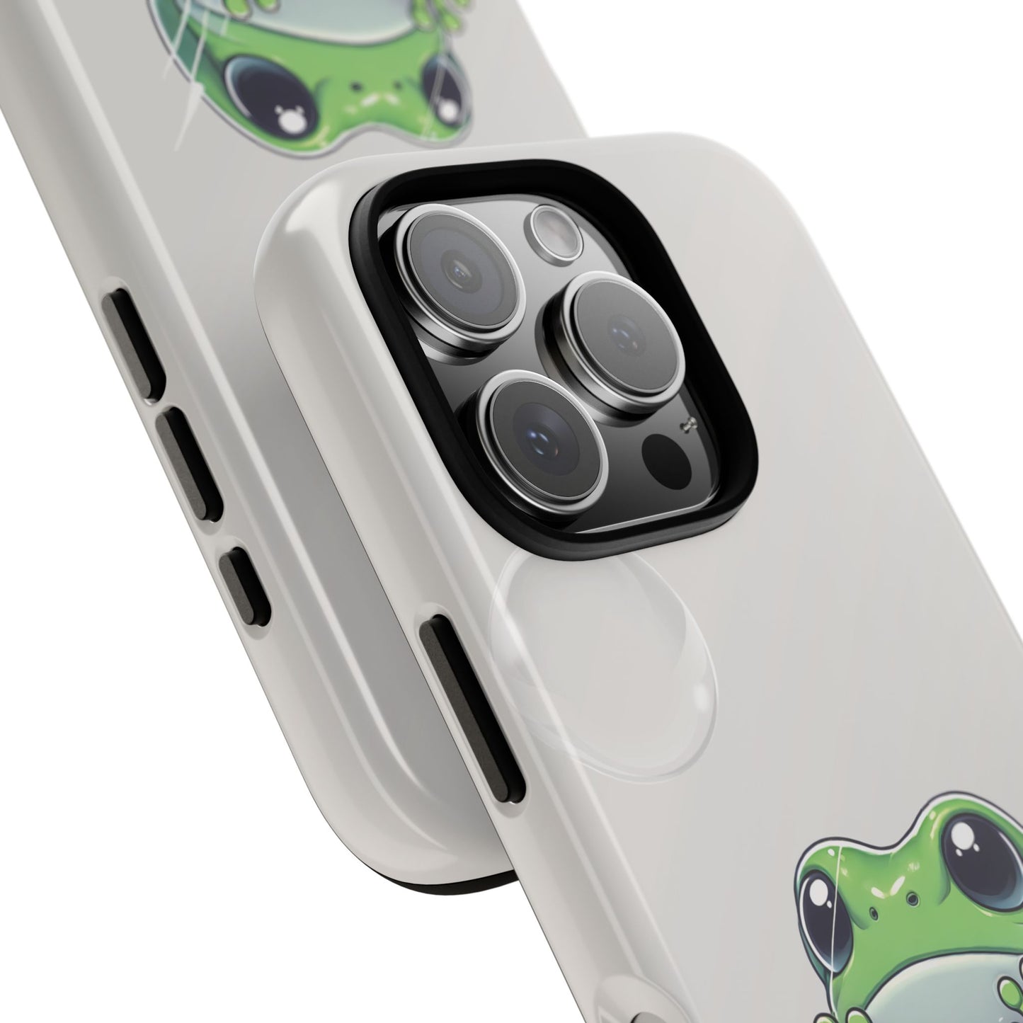 Green Tree Frog Tough Phone Case for Apple iPhone, Dumpy Tree Frog, Frog Lover Gift, Terrarium Gift