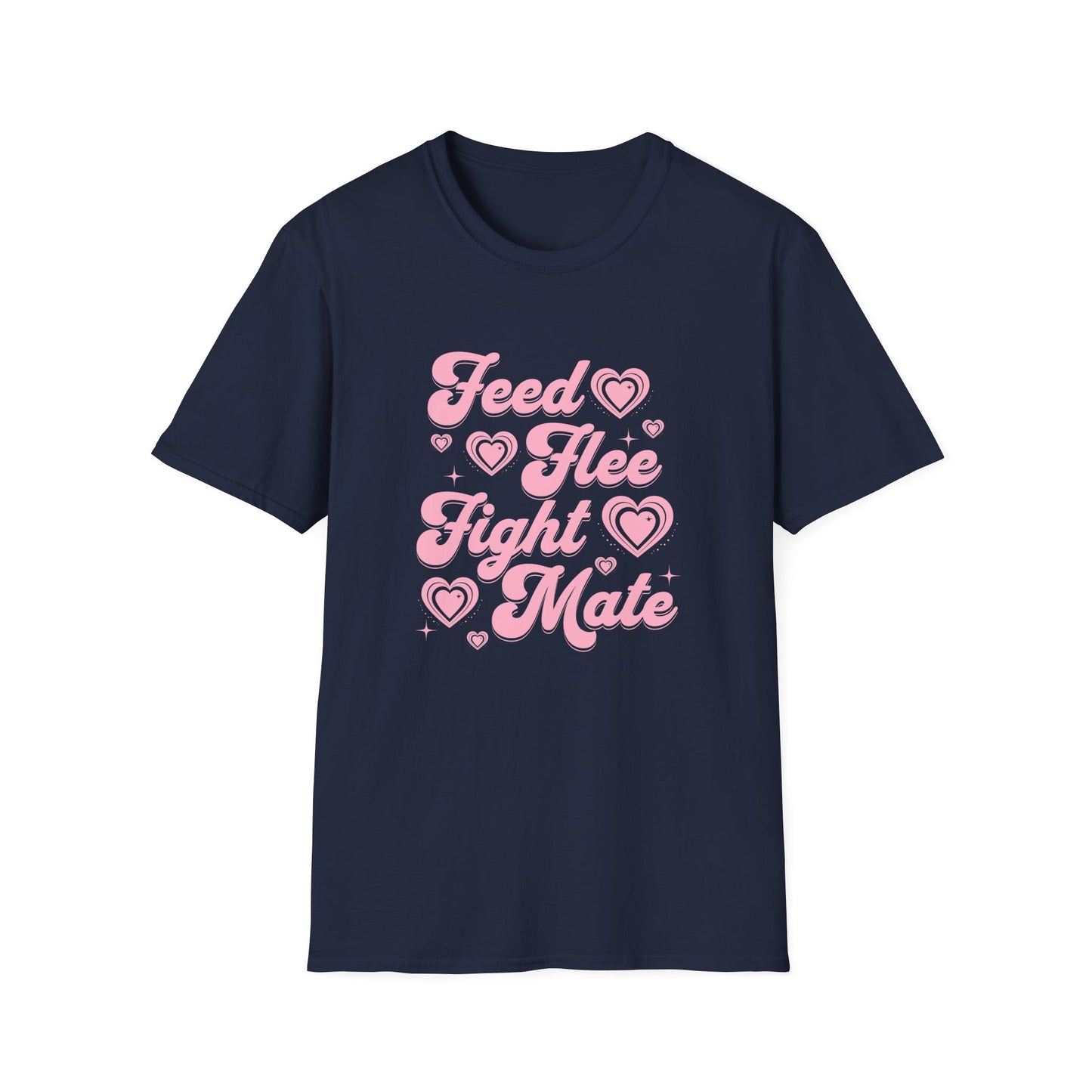 4 F's of Biology Unisex Softstyle T-Shirt | Science lover gift tee | Funny Science Shirt