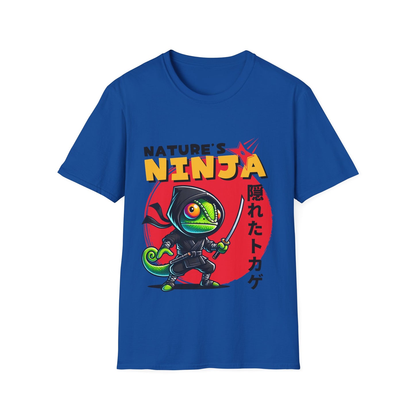 Nature's Ninja Chameleon Tee | Unisex Softstyle T-Shirt