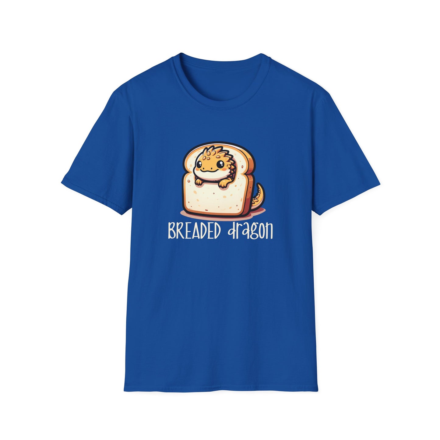 Breaded Dragon Funny Lizard Unisex Softstyle T-Shirt
