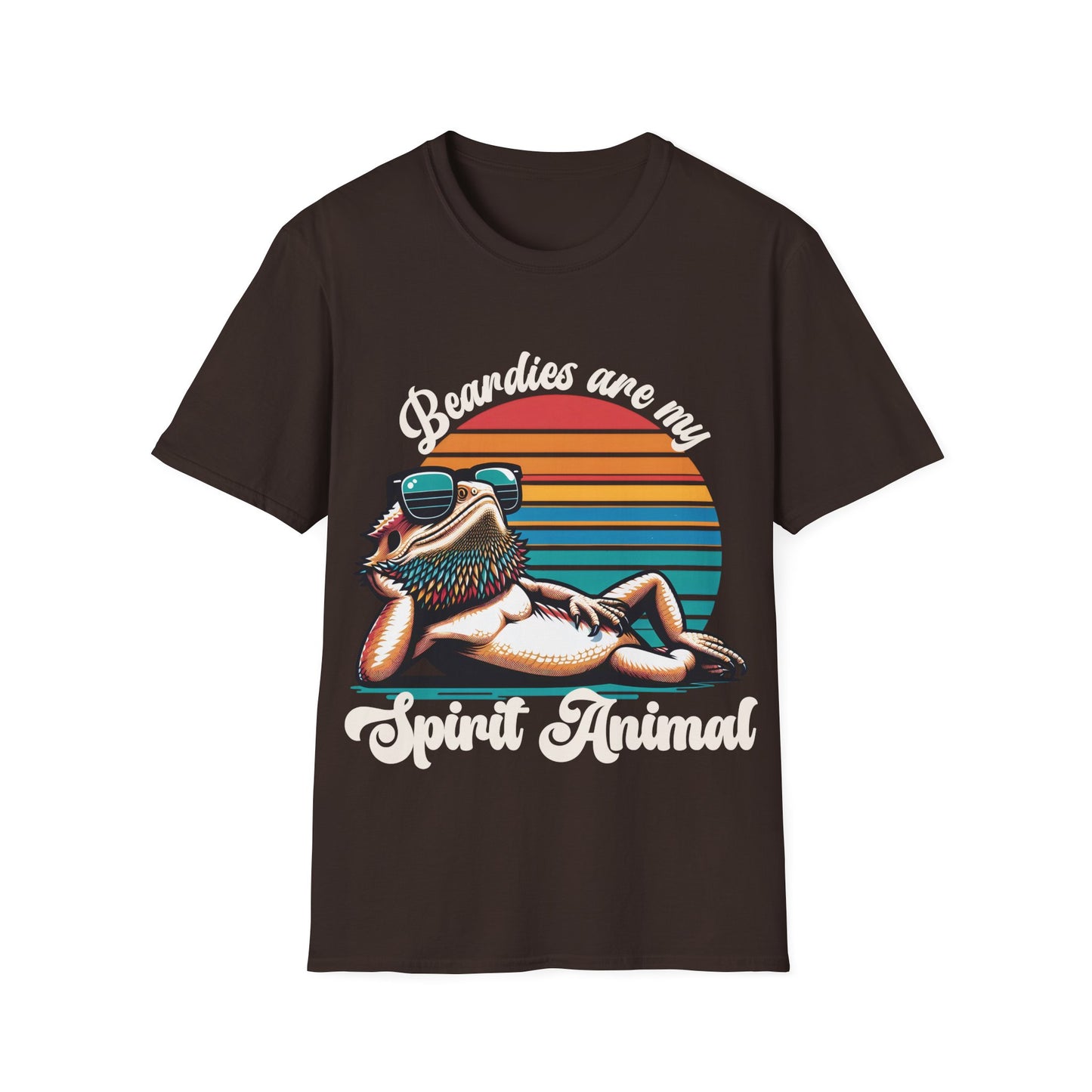 Bearded Dragon Unisex T-Shirt | Beadies Are My Spirit Animal | Gift for Reptile Lover