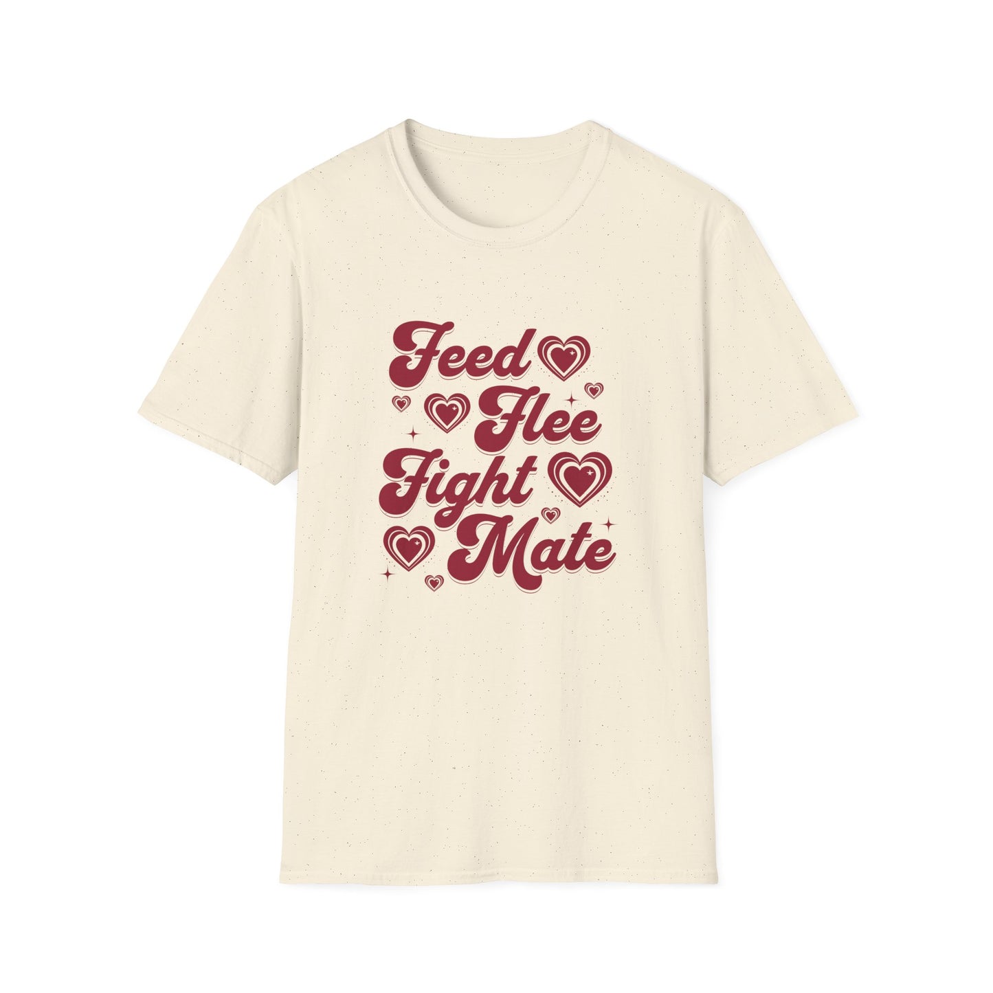 4 F's of Biology Unisex Softstyle T-Shirt | Science lover gift tee | Funny Science Shirt