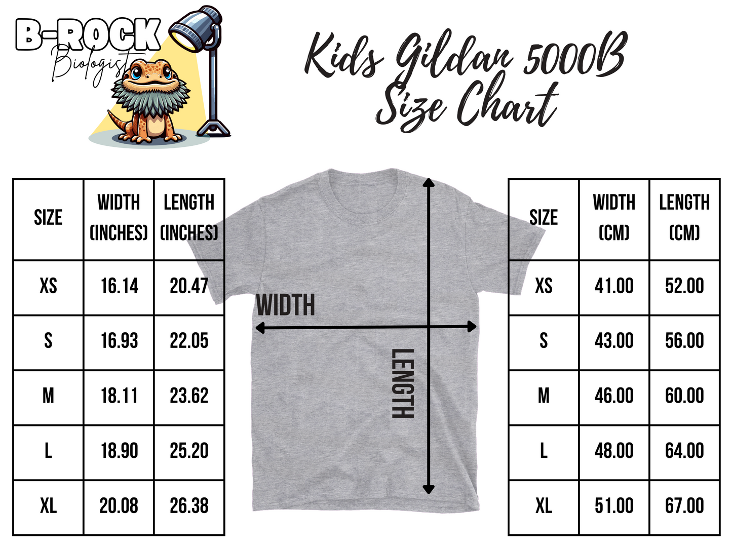 Kids Bearded Dragon Cotton T-shirt | Dragon Attitude | Gift for Reptile Keeper