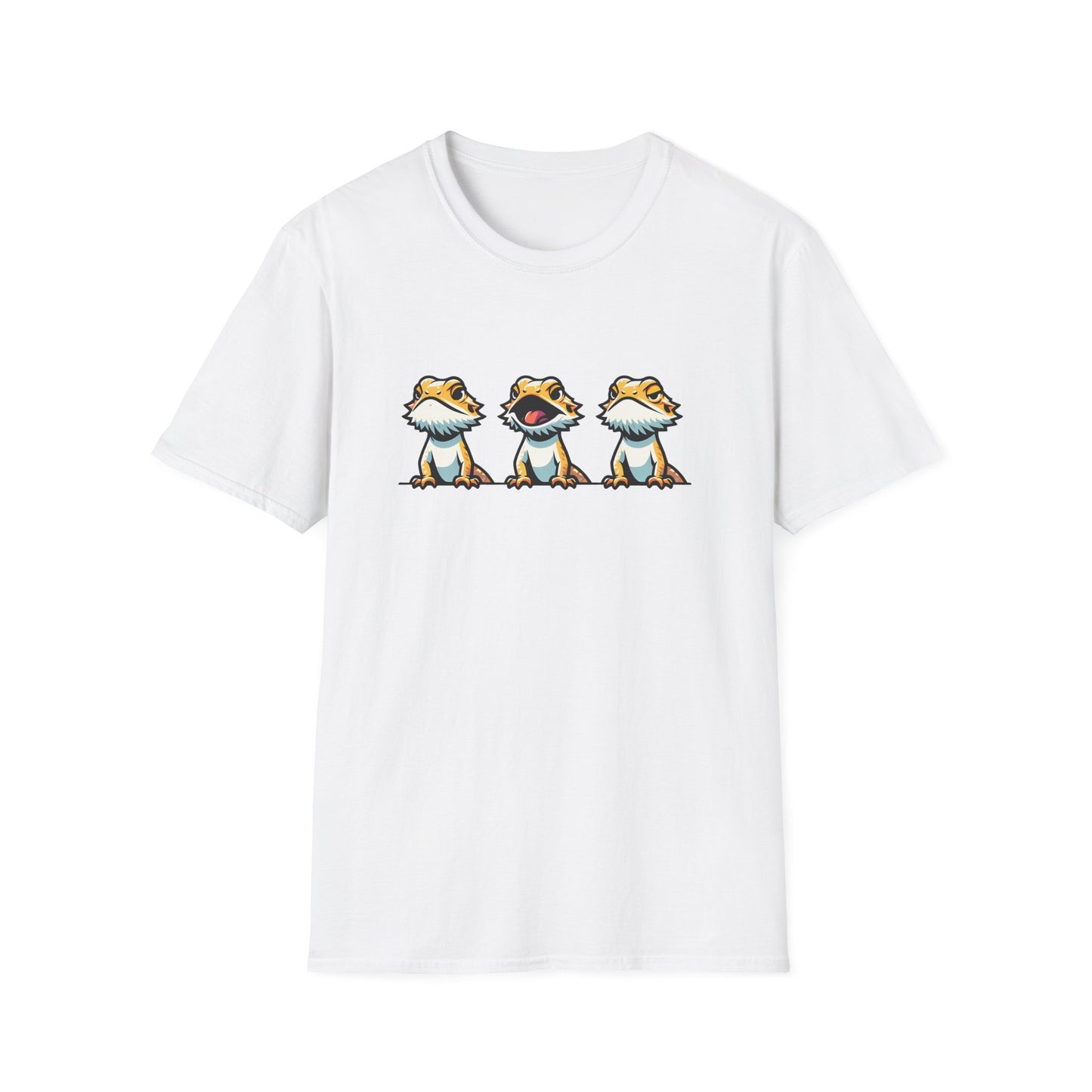 3 Beards Unisex Softstyle T-Shirt