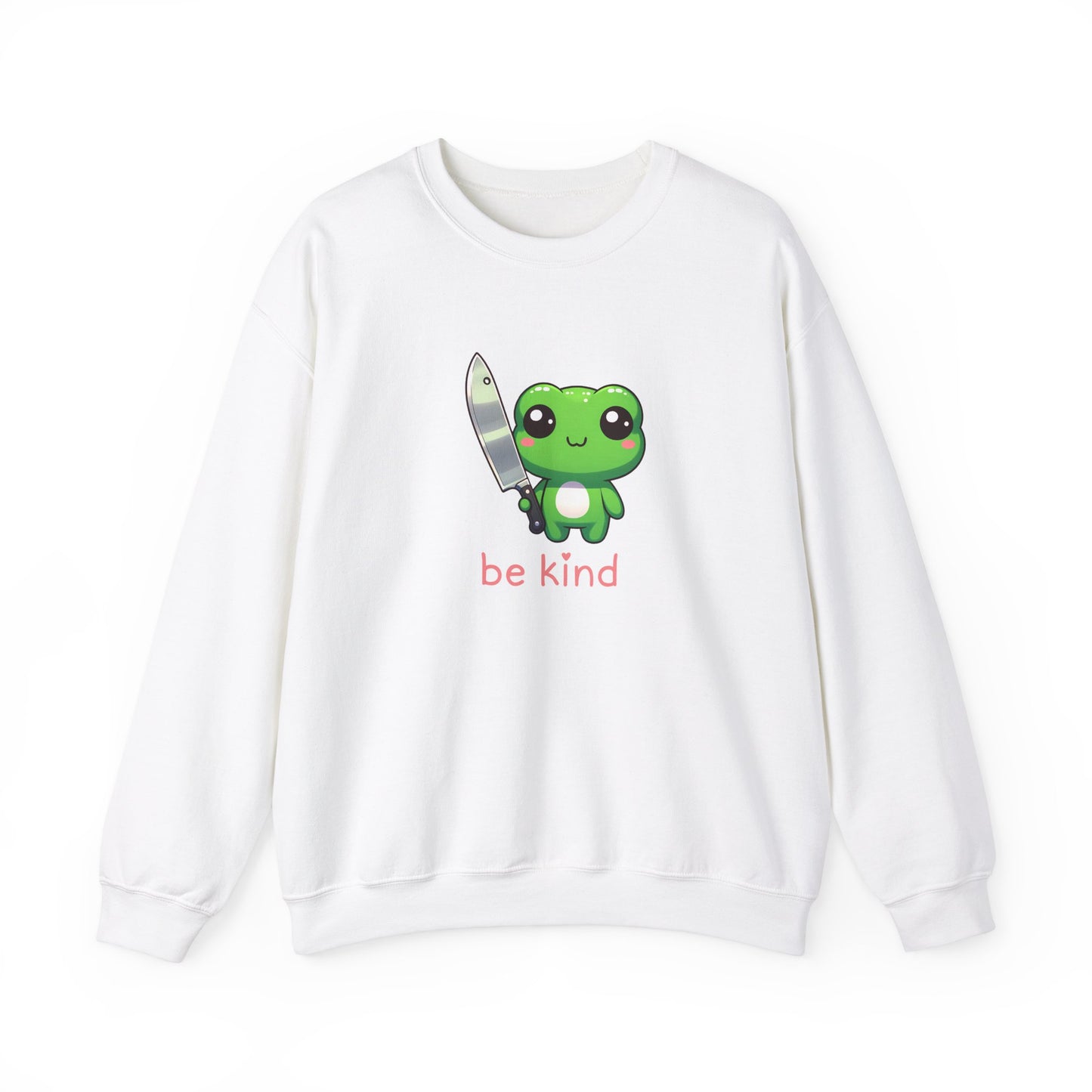 Be Kind Funny Frog Unisex Sweatshirt