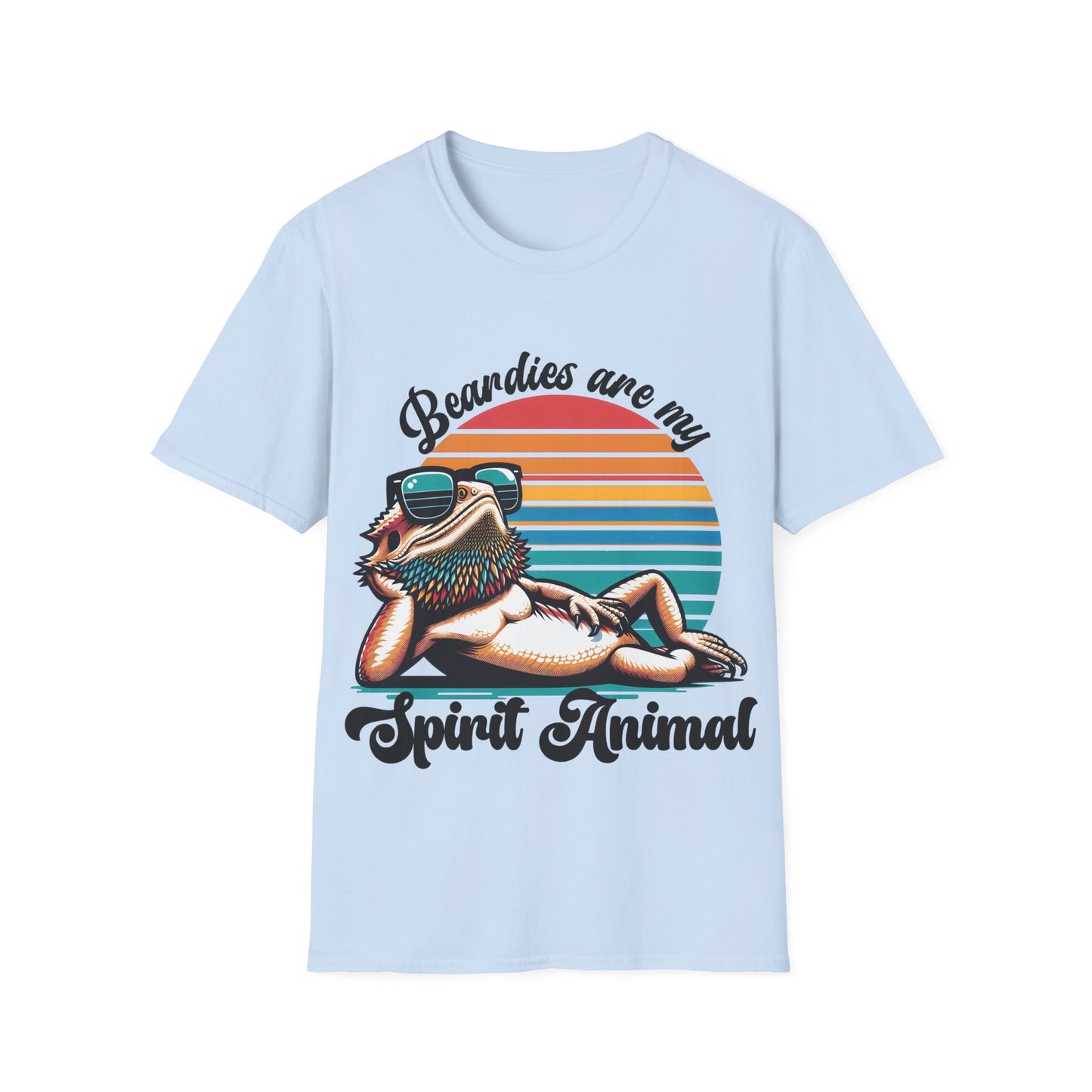 Bearded Dragon Unisex T-Shirt | Beadies Are My Spirit Animal | Gift for Reptile Lover