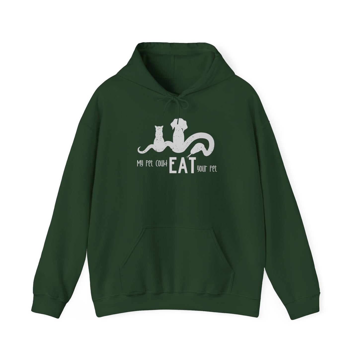 Reptile Keeper Unisex Hooded Sweatshirt | My Pet Could Eat Your Pet