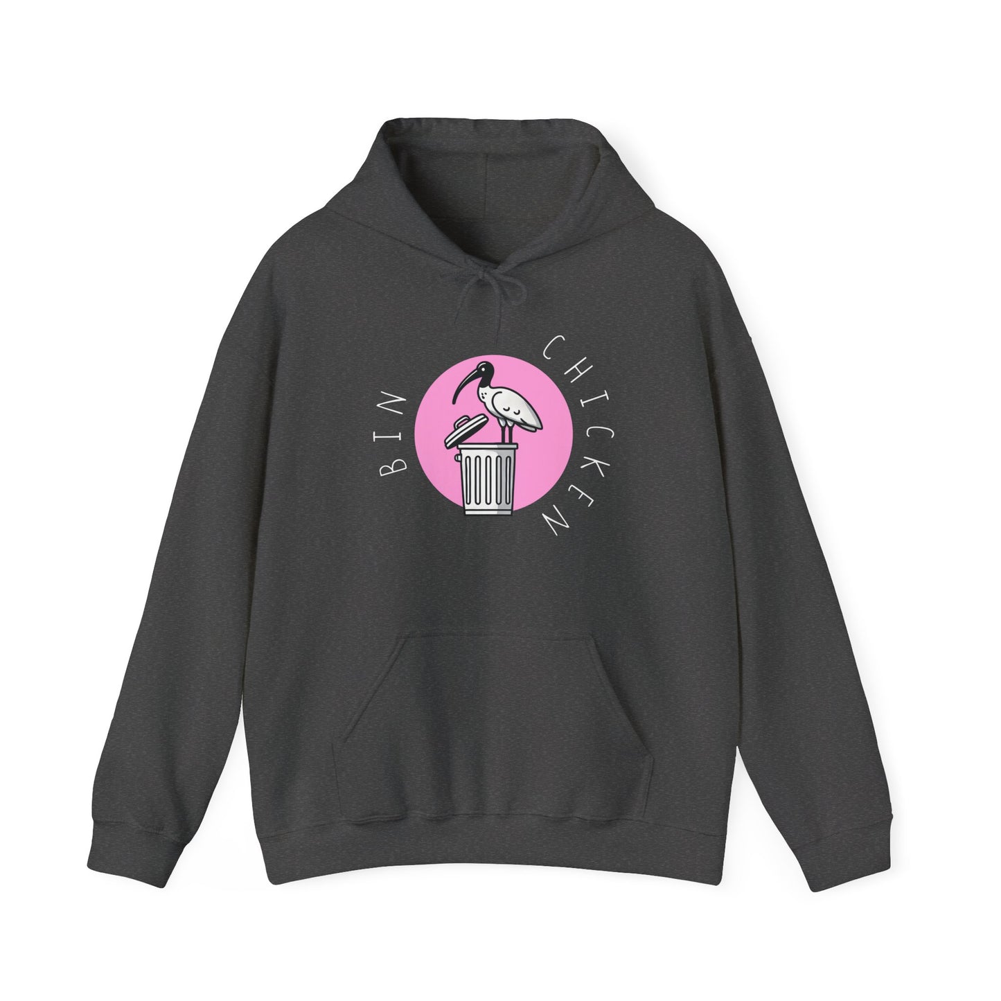 Bin Chicken Unisex Hooded Sweatshirt | Bird Lover's Hoodie | Birds of Australia