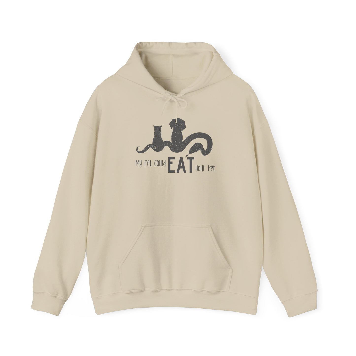 Reptile Keeper Unisex Hooded Sweatshirt | My Pet Could Eat Your Pet