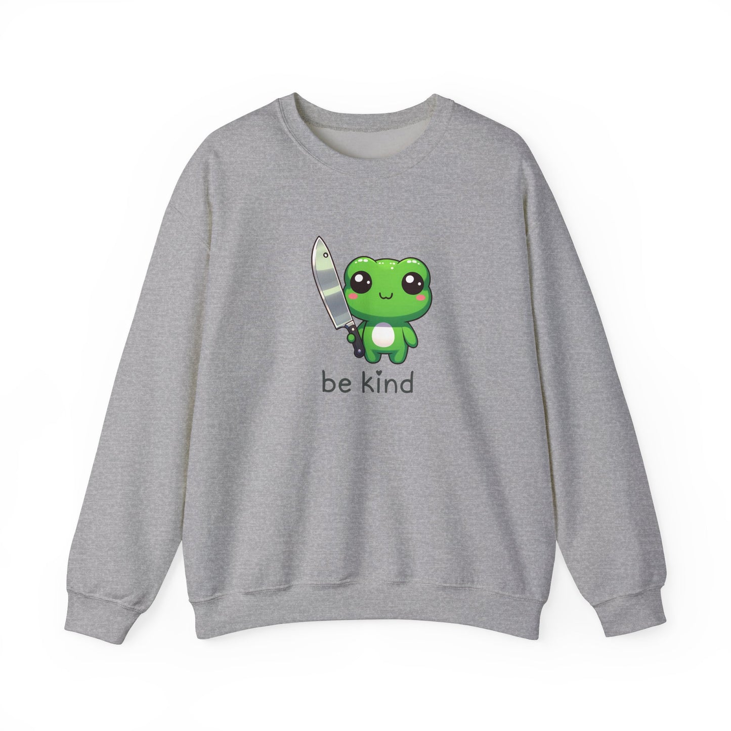 Be Kind Funny Frog Unisex Sweatshirt