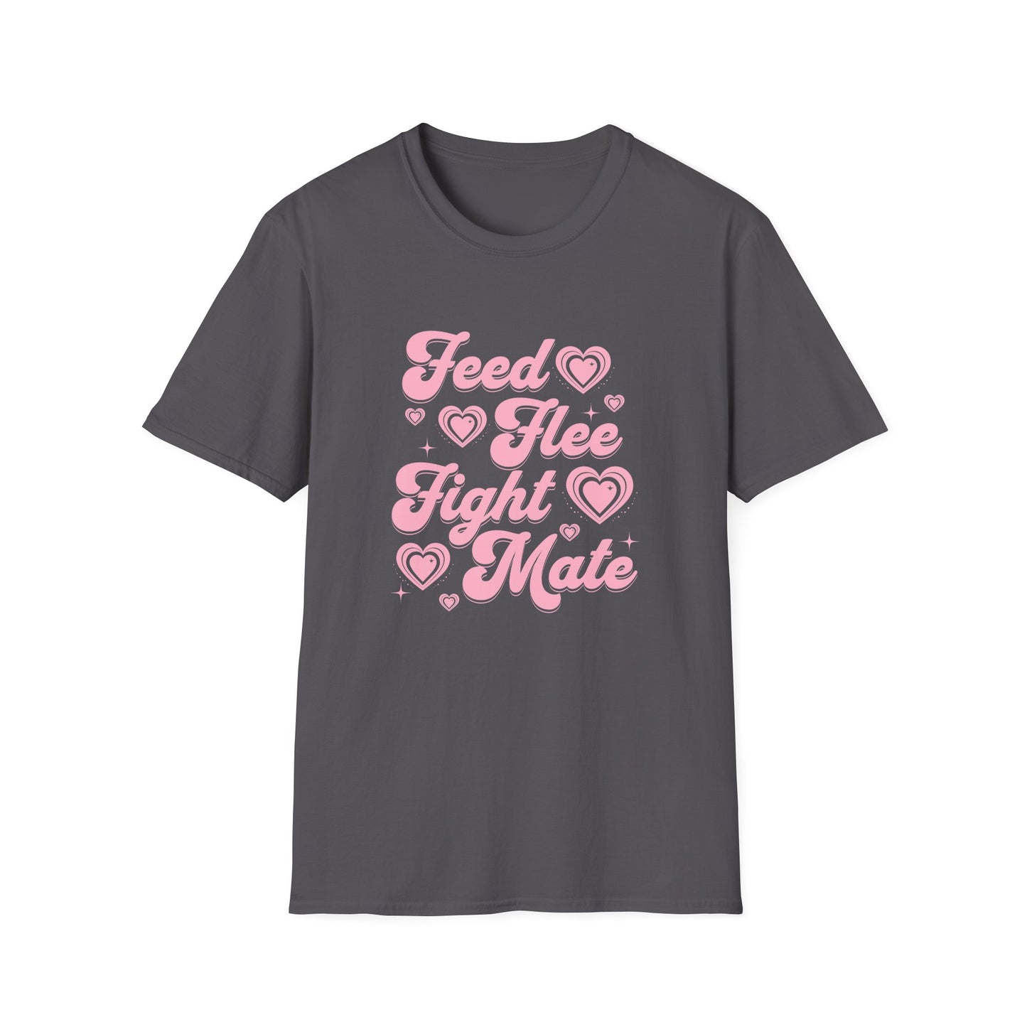 4 F's of Biology Unisex Softstyle T-Shirt | Science lover gift tee | Funny Science Shirt