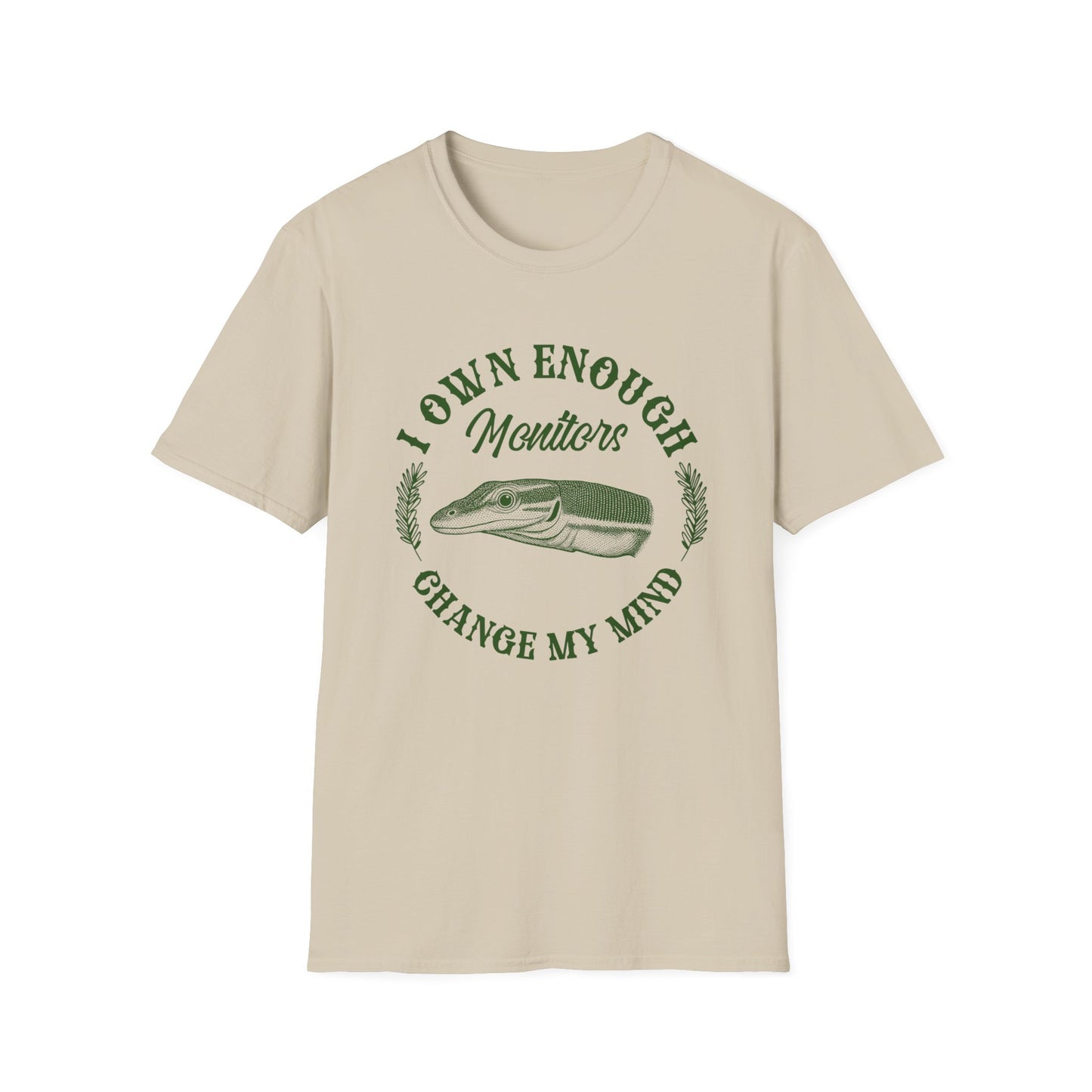 Funny Monitors Graphic T-Shirt, Perfect for Goanna Lovers, Geeky Reptile Keeper Gift, Australian Animal Enthusiast Tee