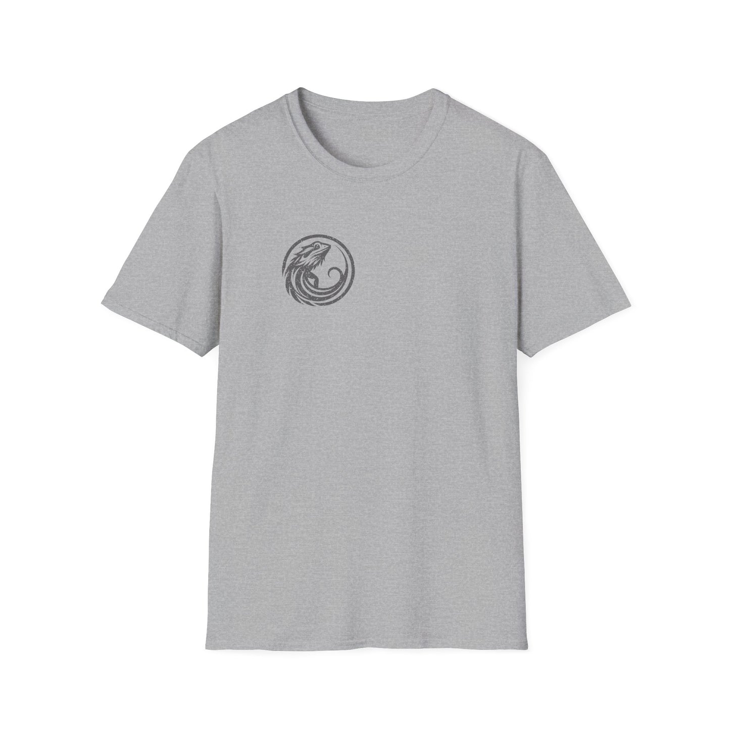 Bearded Dragon Unisex Softstyle T-Shirt | Beware of the Dragon | Reptile Tee