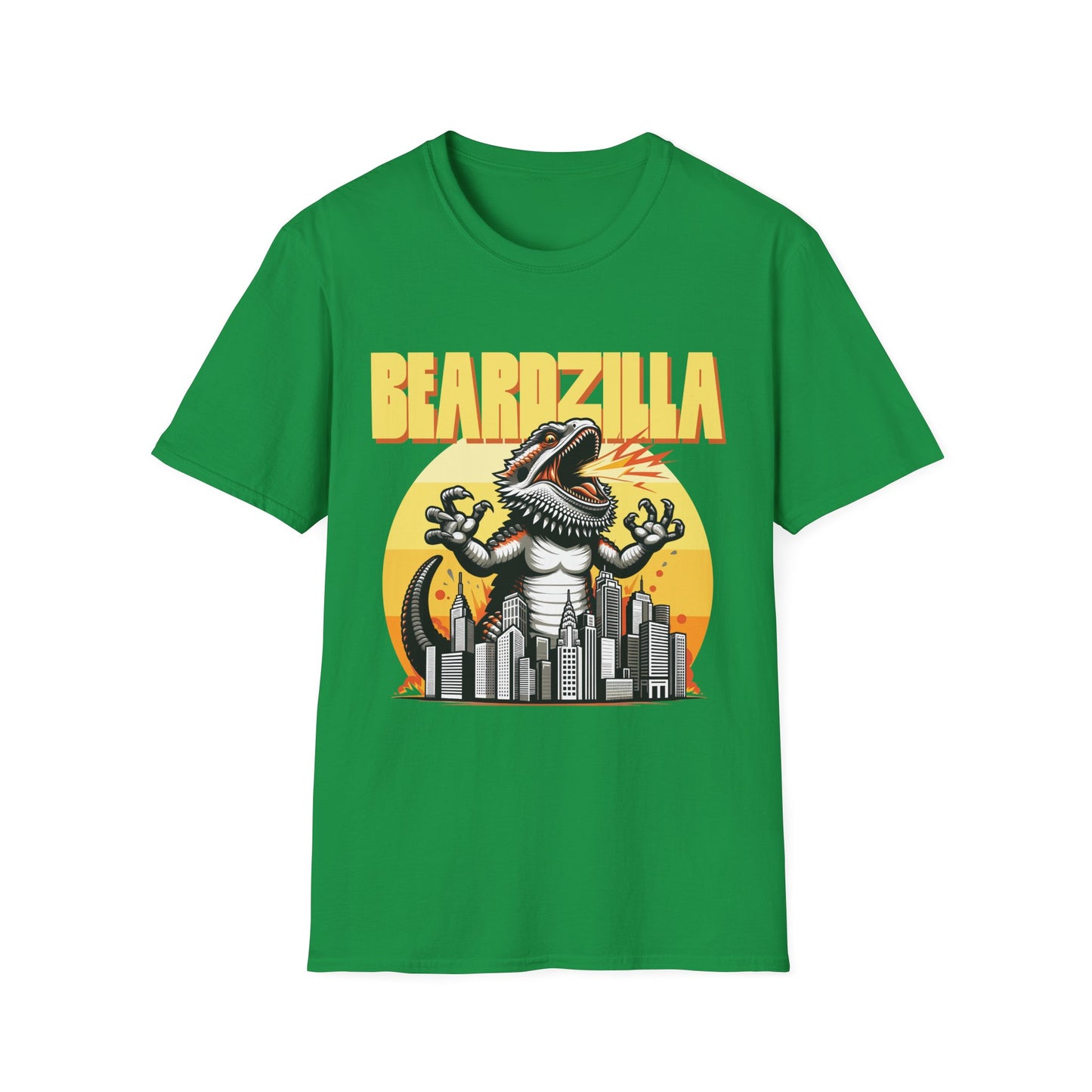 Beardzilla | Bearded Dragon Unisex Softstyle T-Shirt