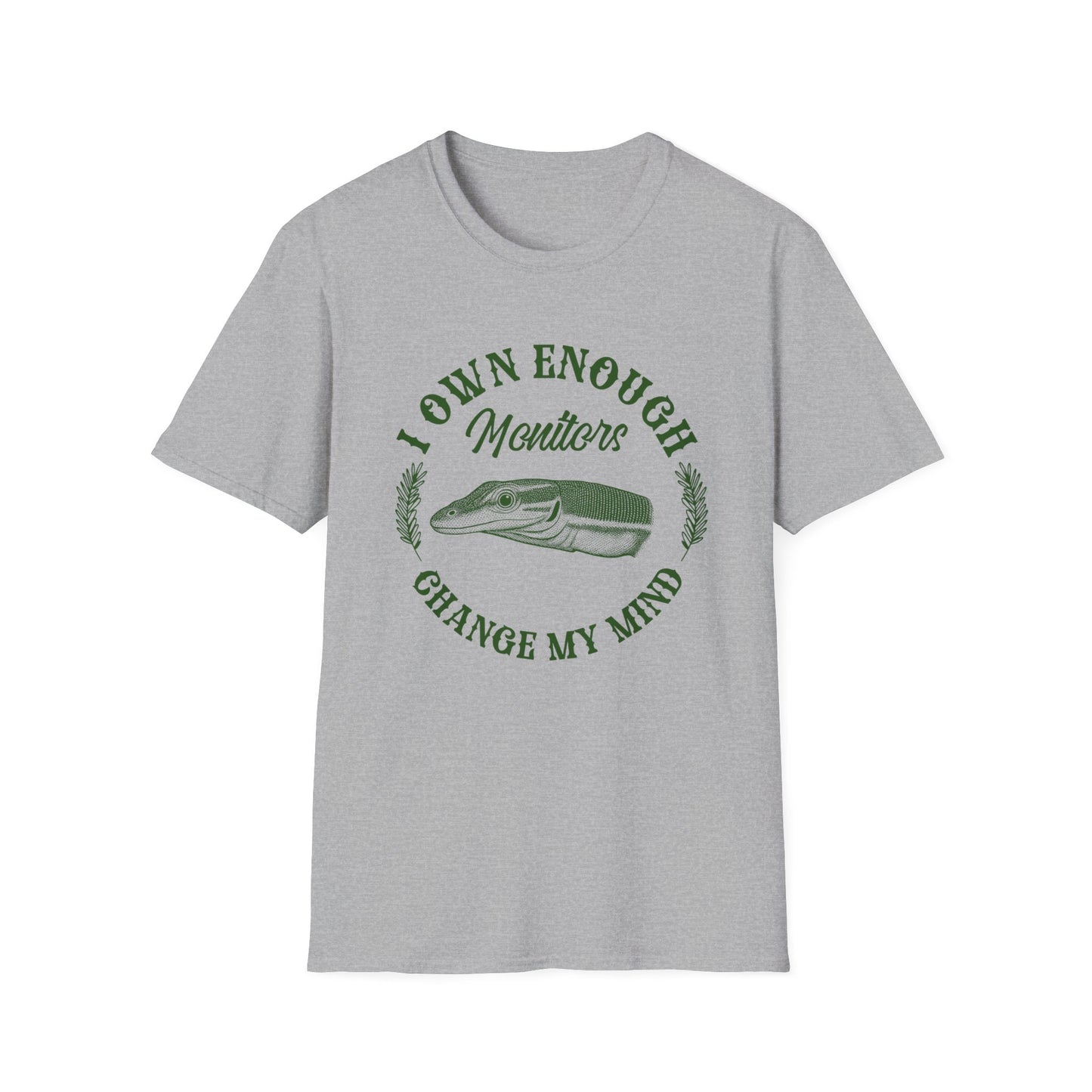 Funny Monitors Graphic T-Shirt, Perfect for Goanna Lovers, Geeky Reptile Keeper Gift, Australian Animal Enthusiast Tee