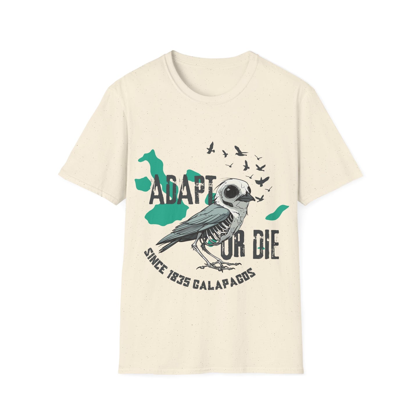 Adapt Or Die Biology Tee | Unisex Softstyle T-Shirt