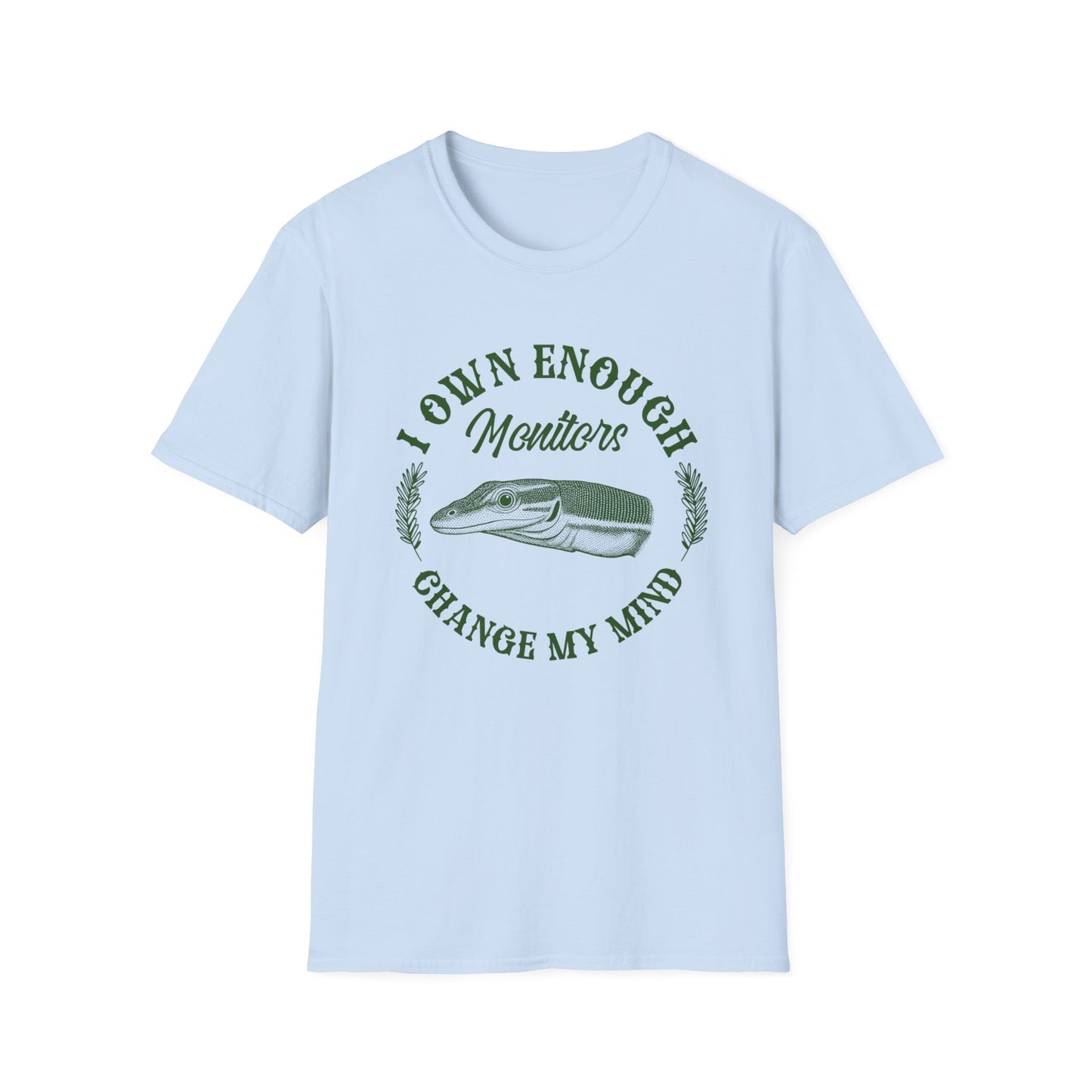 Funny Monitors Graphic T-Shirt, Perfect for Goanna Lovers, Geeky Reptile Keeper Gift, Australian Animal Enthusiast Tee