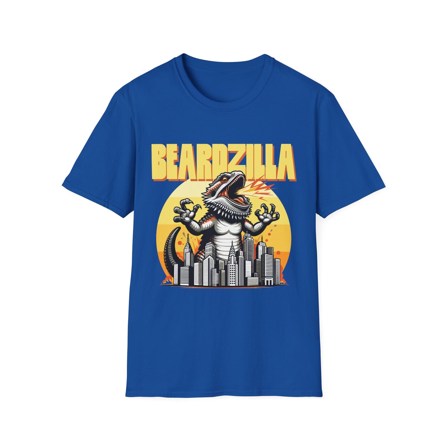 Beardzilla | Bearded Dragon Unisex Softstyle T-Shirt