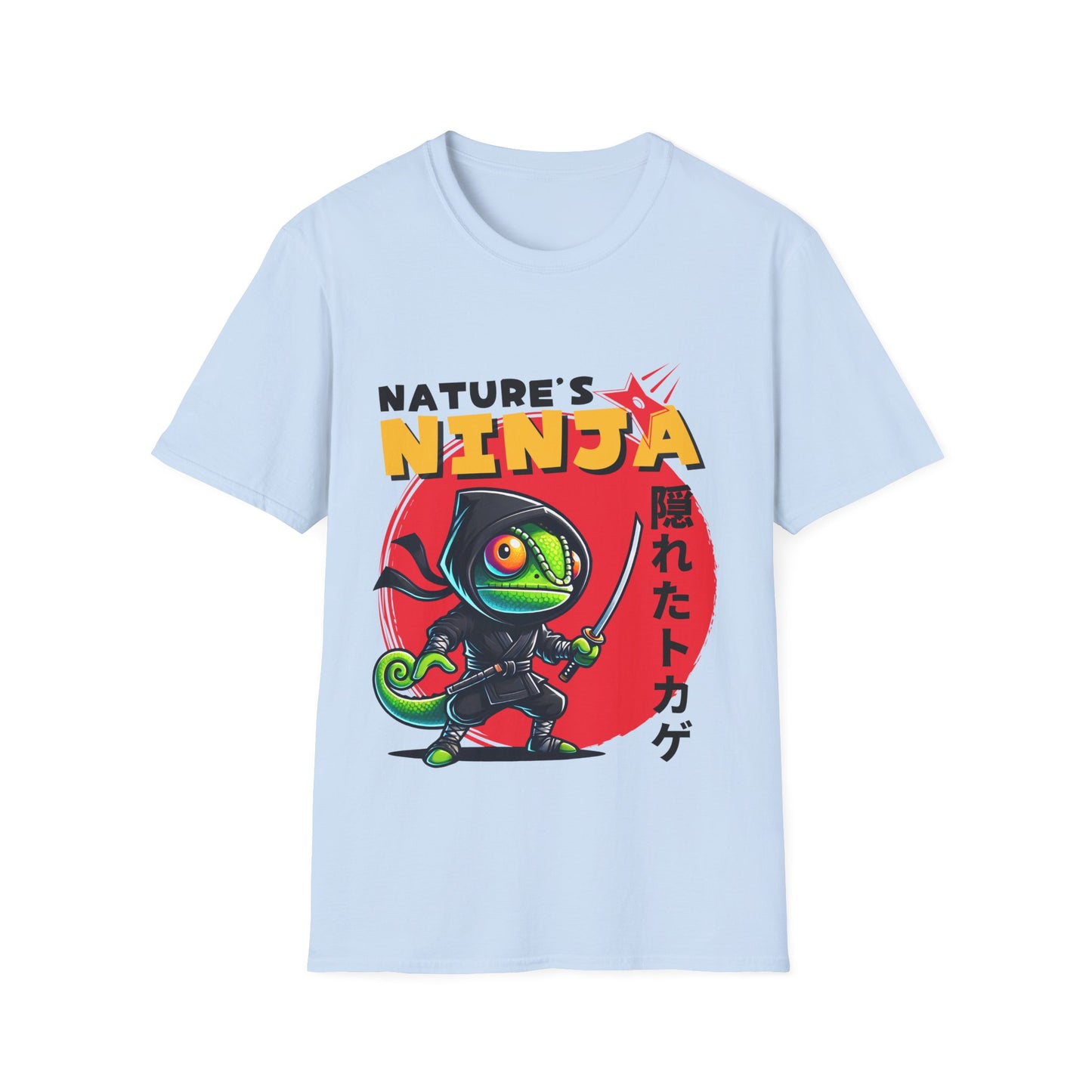 Nature's Ninja Chameleon Tee | Unisex Softstyle T-Shirt