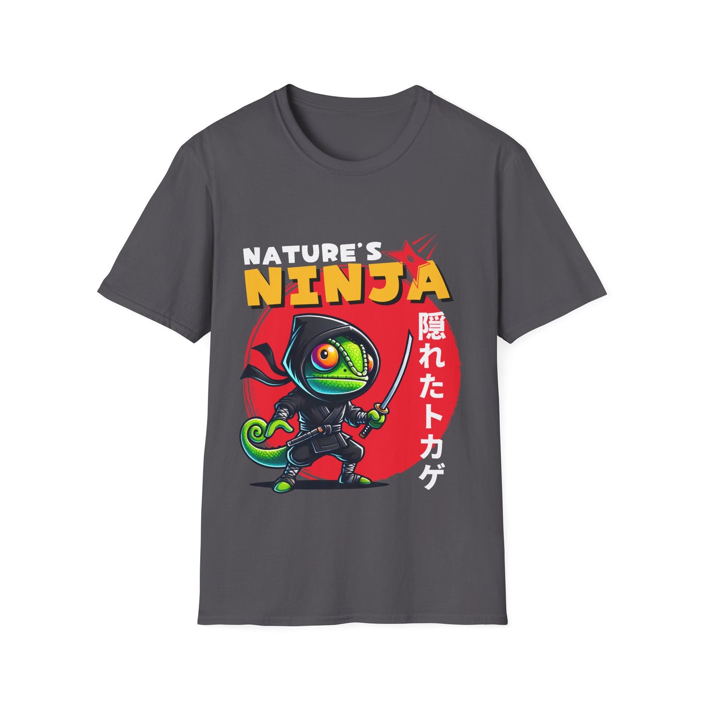 Nature's Ninja Chameleon Tee | Unisex Softstyle T-Shirt