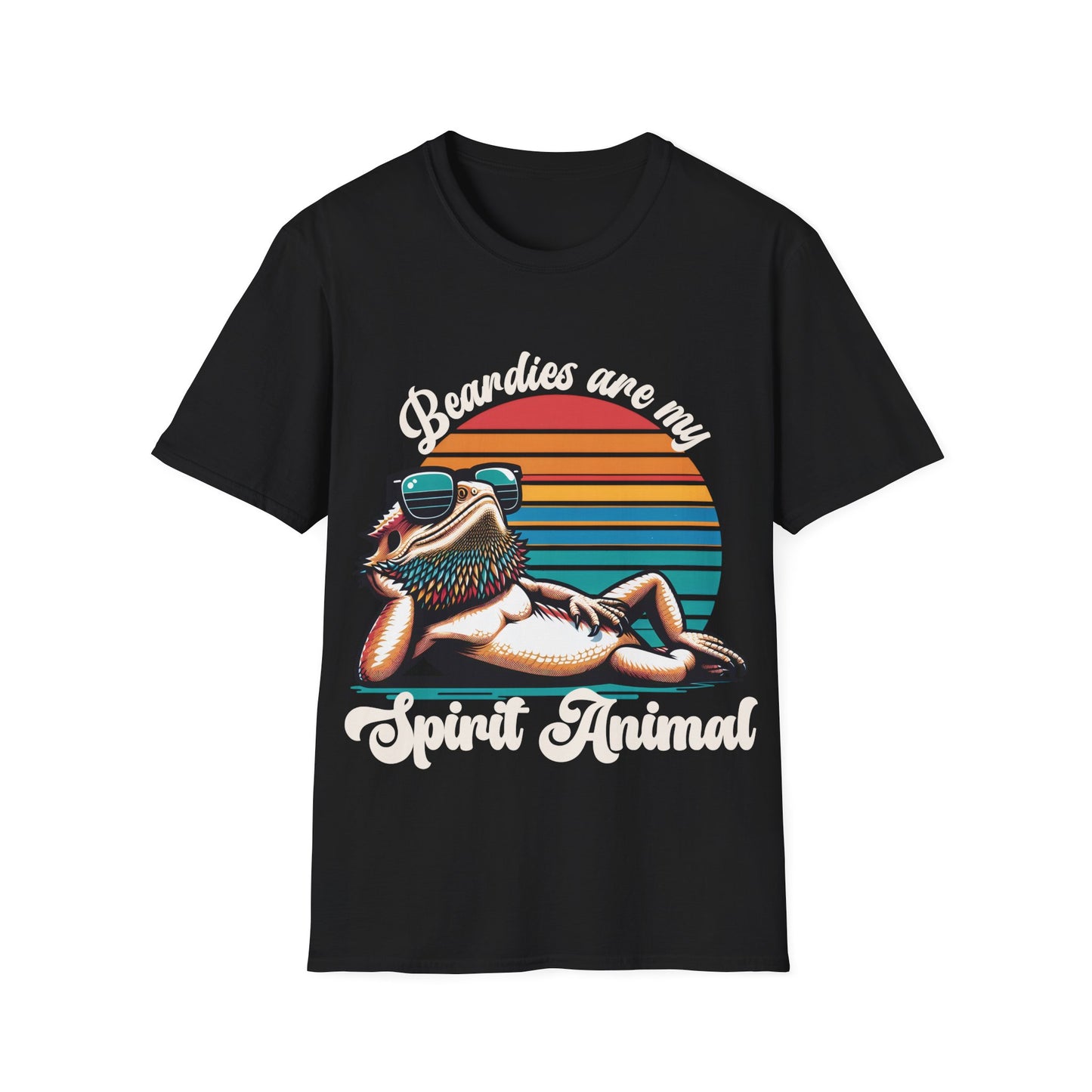 Bearded Dragon Unisex T-Shirt | Beadies Are My Spirit Animal | Gift for Reptile Lover