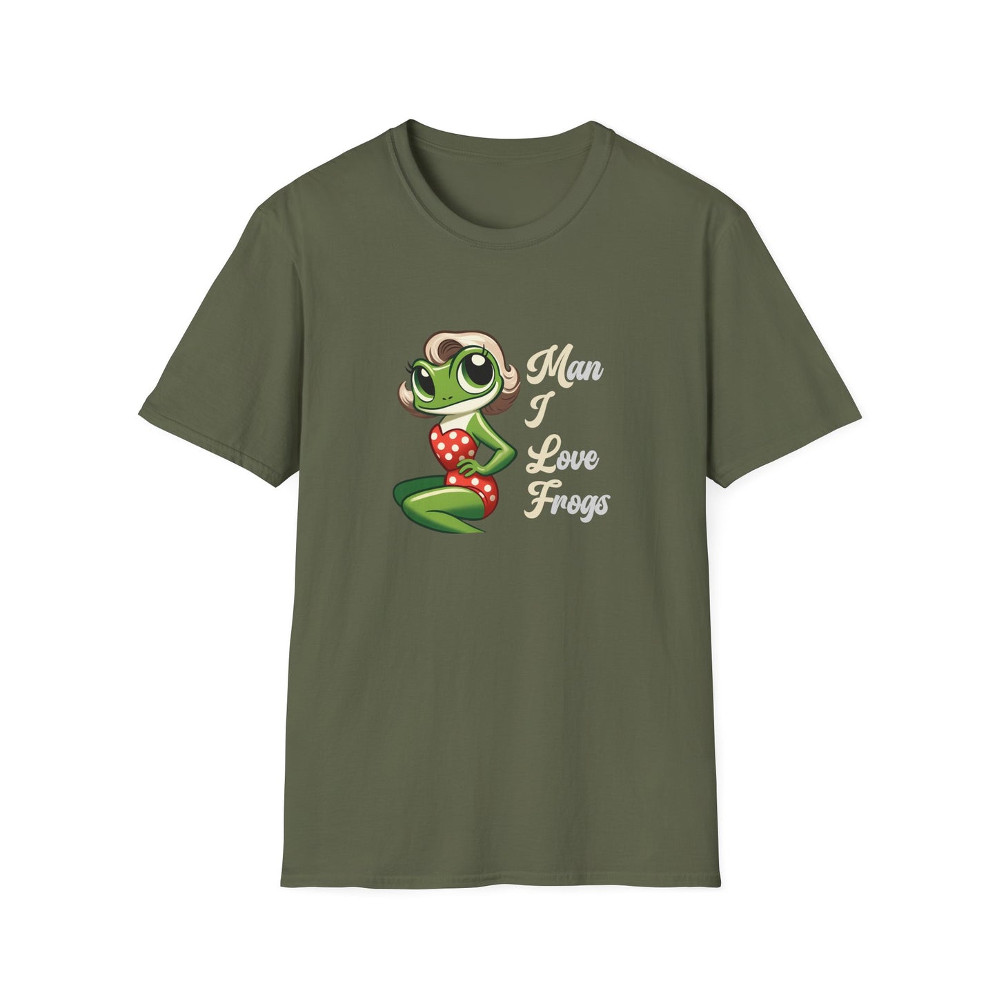 Man I Love Frogs Unisex T-Shirt
