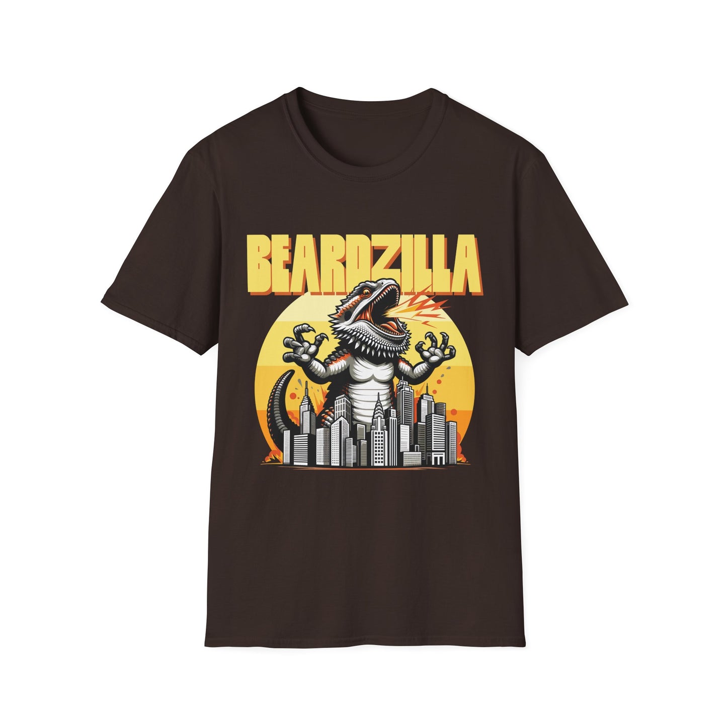 Beardzilla | Bearded Dragon Unisex Softstyle T-Shirt