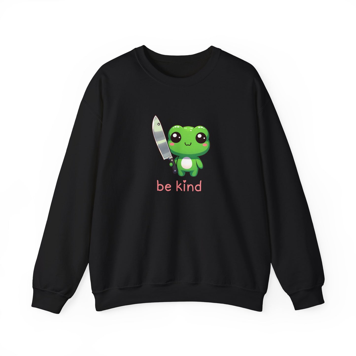 Be Kind Funny Frog Unisex Sweatshirt