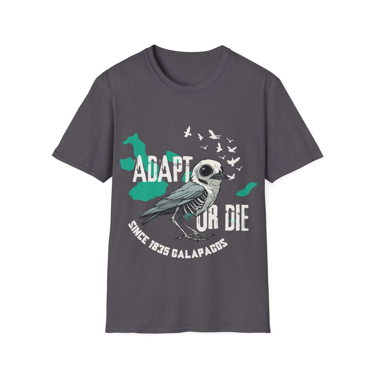 Adapt Or Die Biology Tee | Unisex Softstyle T-Shirt