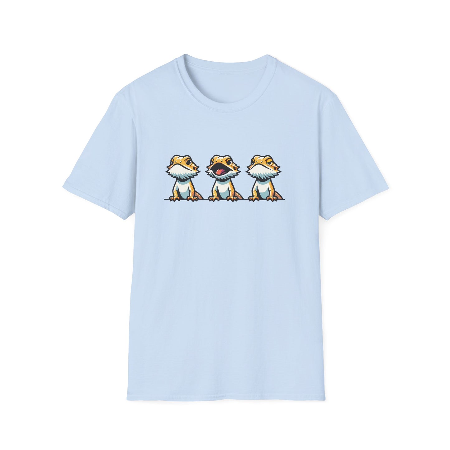 3 Beards Unisex Softstyle T-Shirt