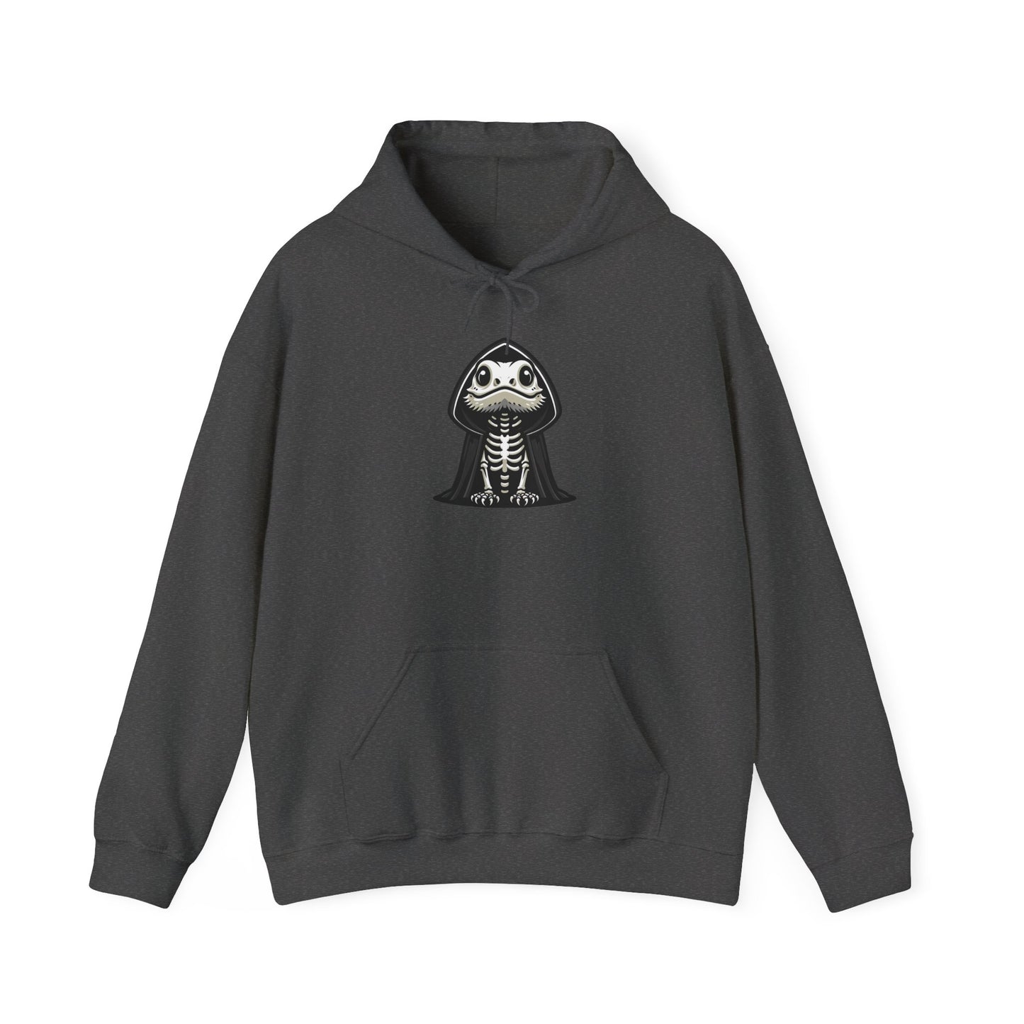 The Reaper Beardie Unisex Hooded Sweatshirt | Bearded Dragon Hoodie
