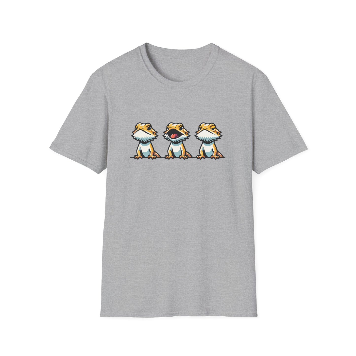 3 Beards Unisex Softstyle T-Shirt