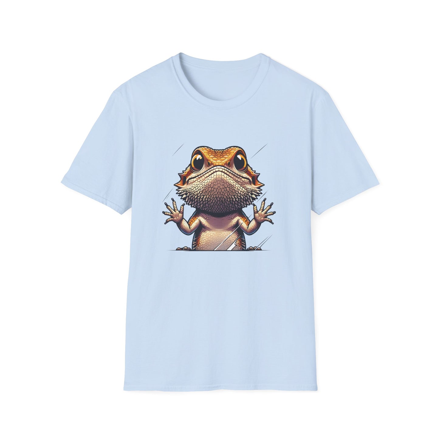 Glass Surfer Unisex Bearded Dragon T-Shirt